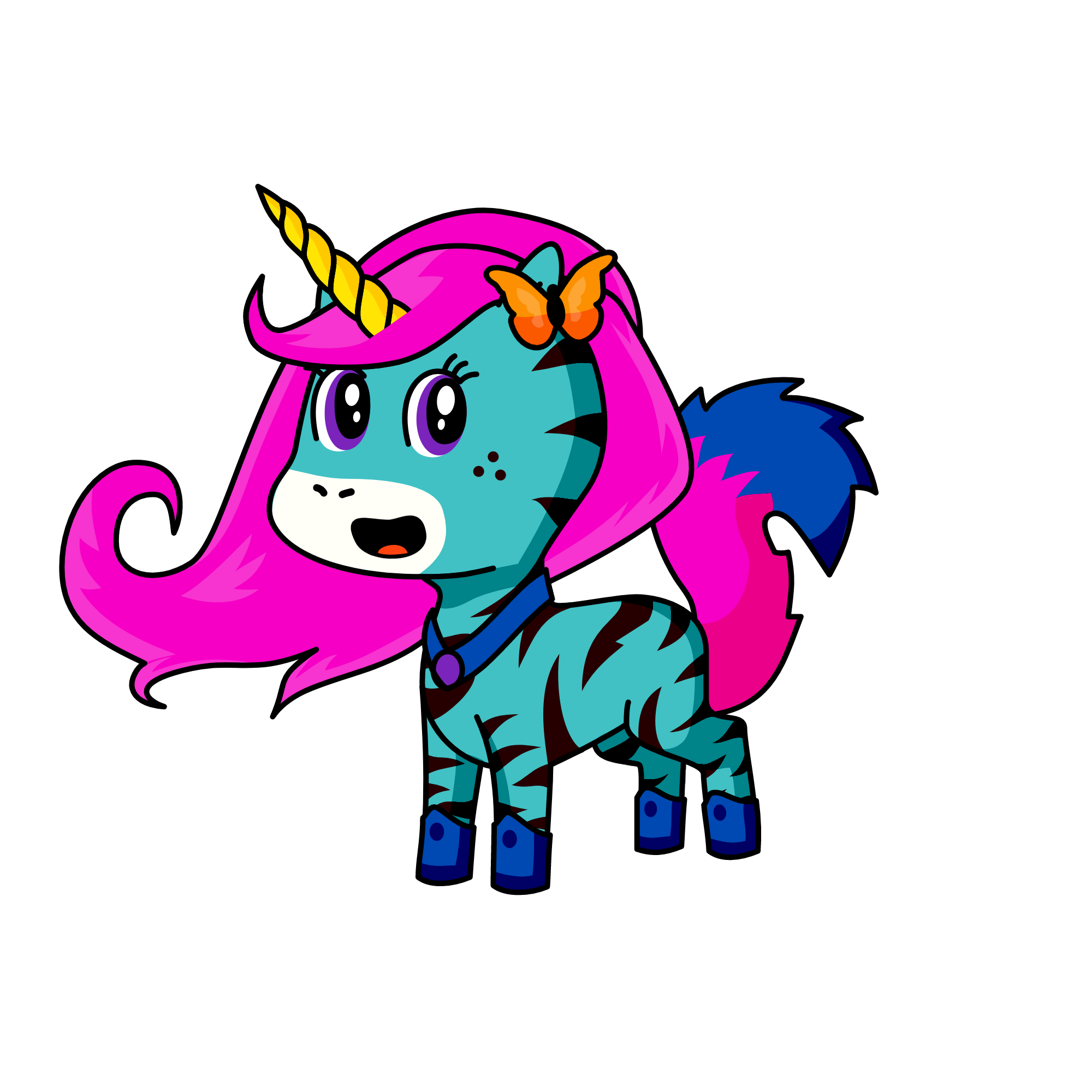 flora, the unicorn