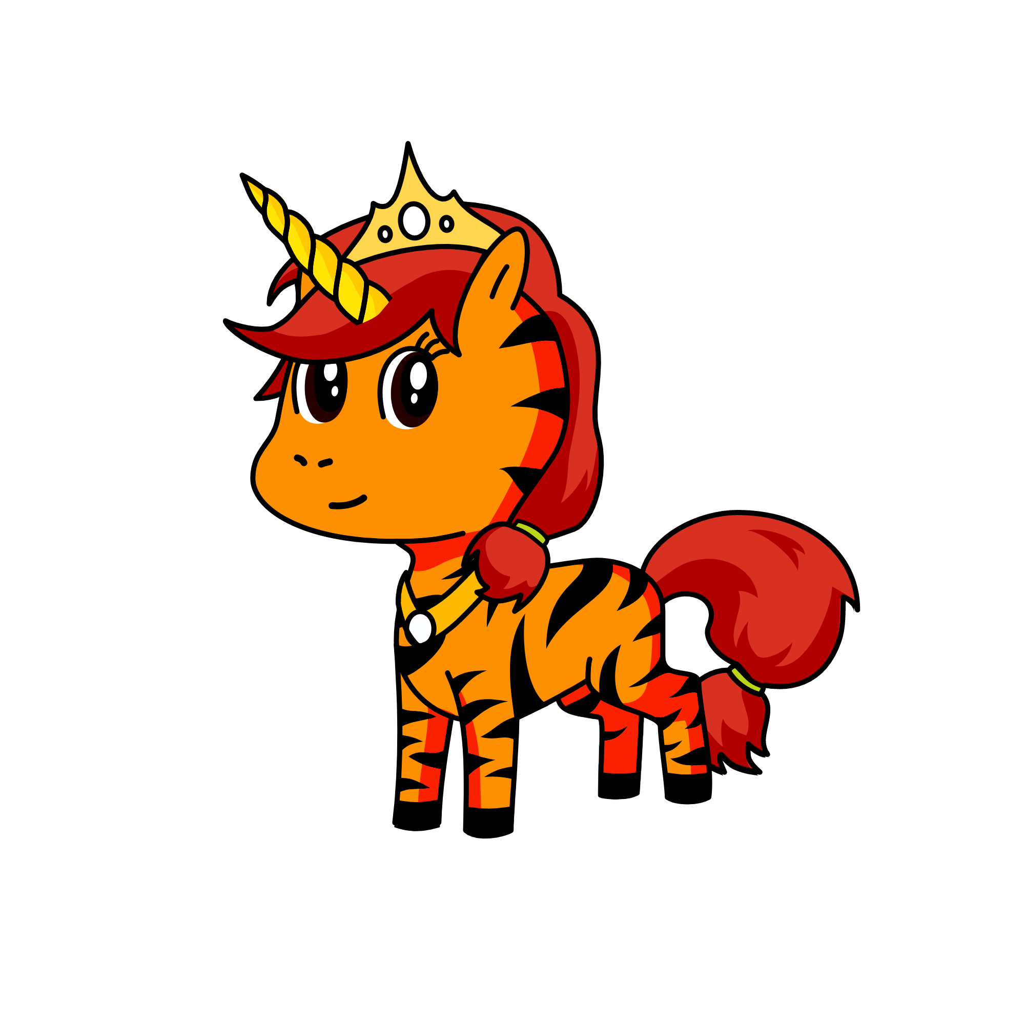 tiegris, the unicorn