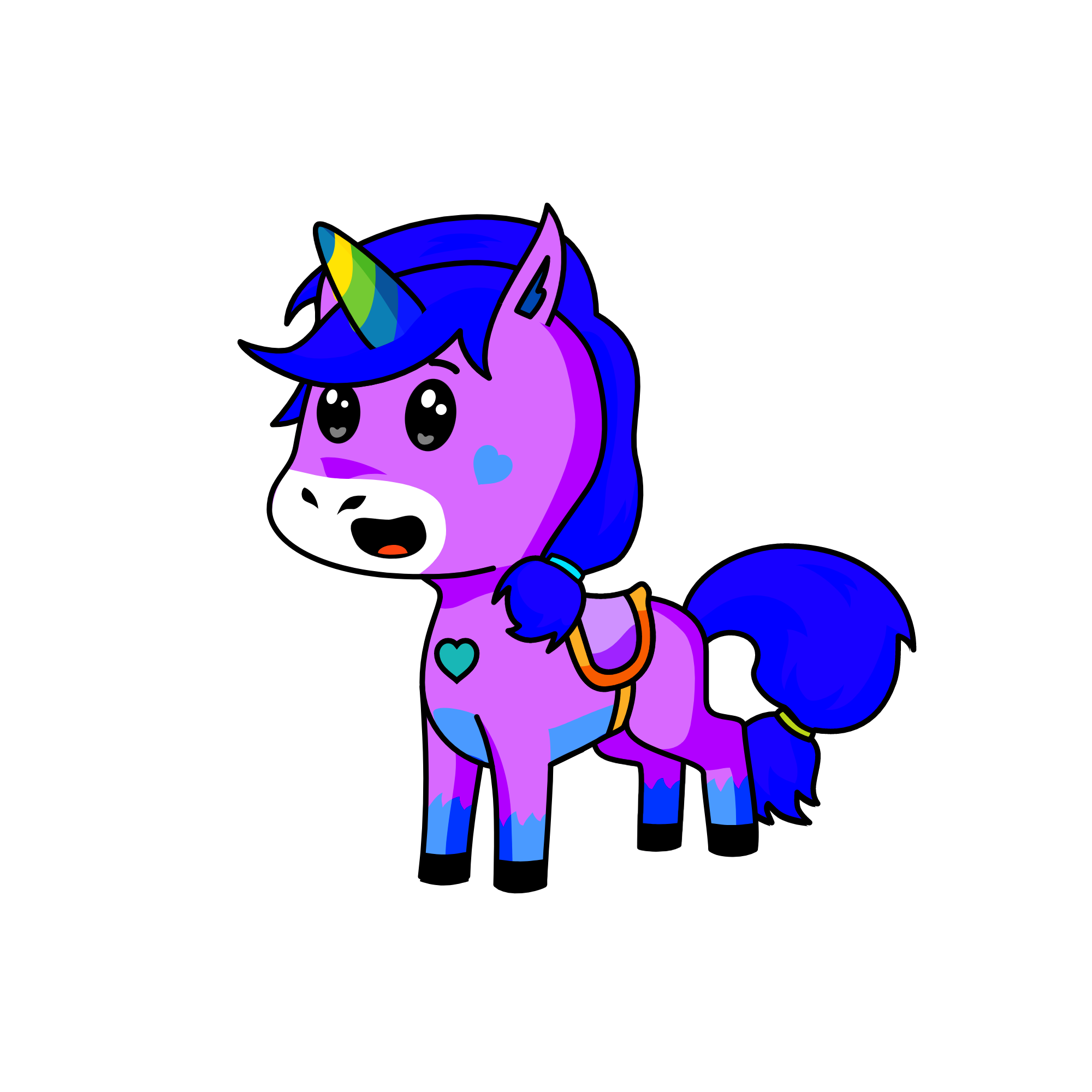 princess, the unicorn