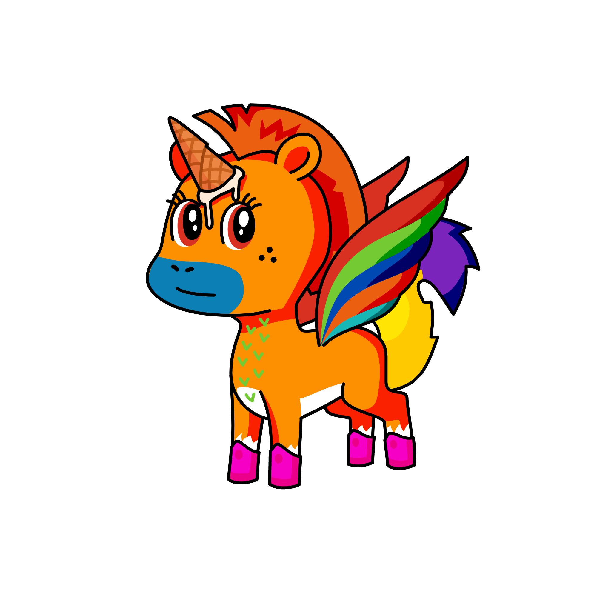 random uni c o rn, the unicorn
