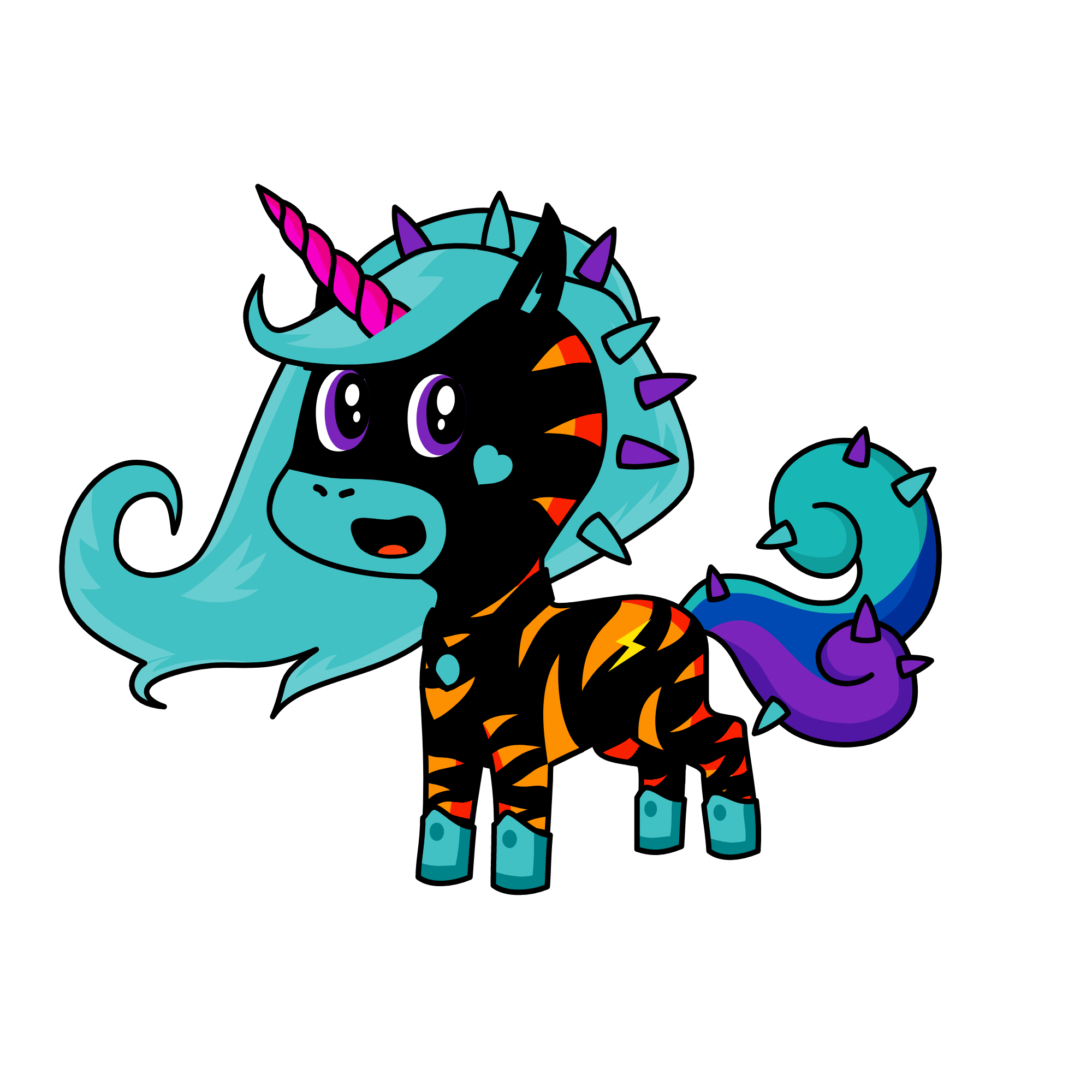 Firce, the unicorn