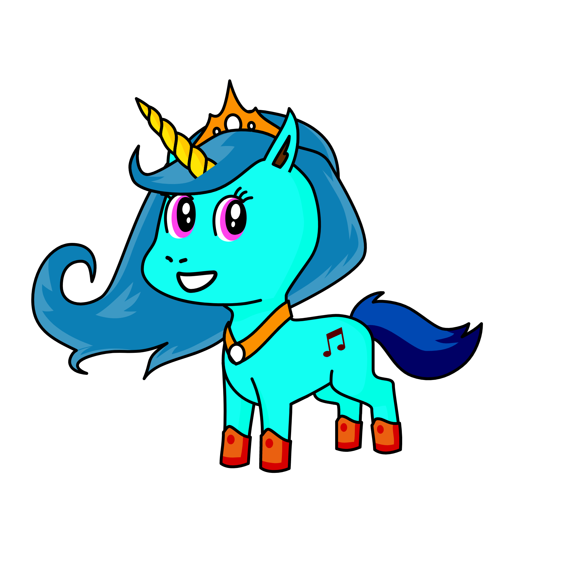 flora, the unicorn