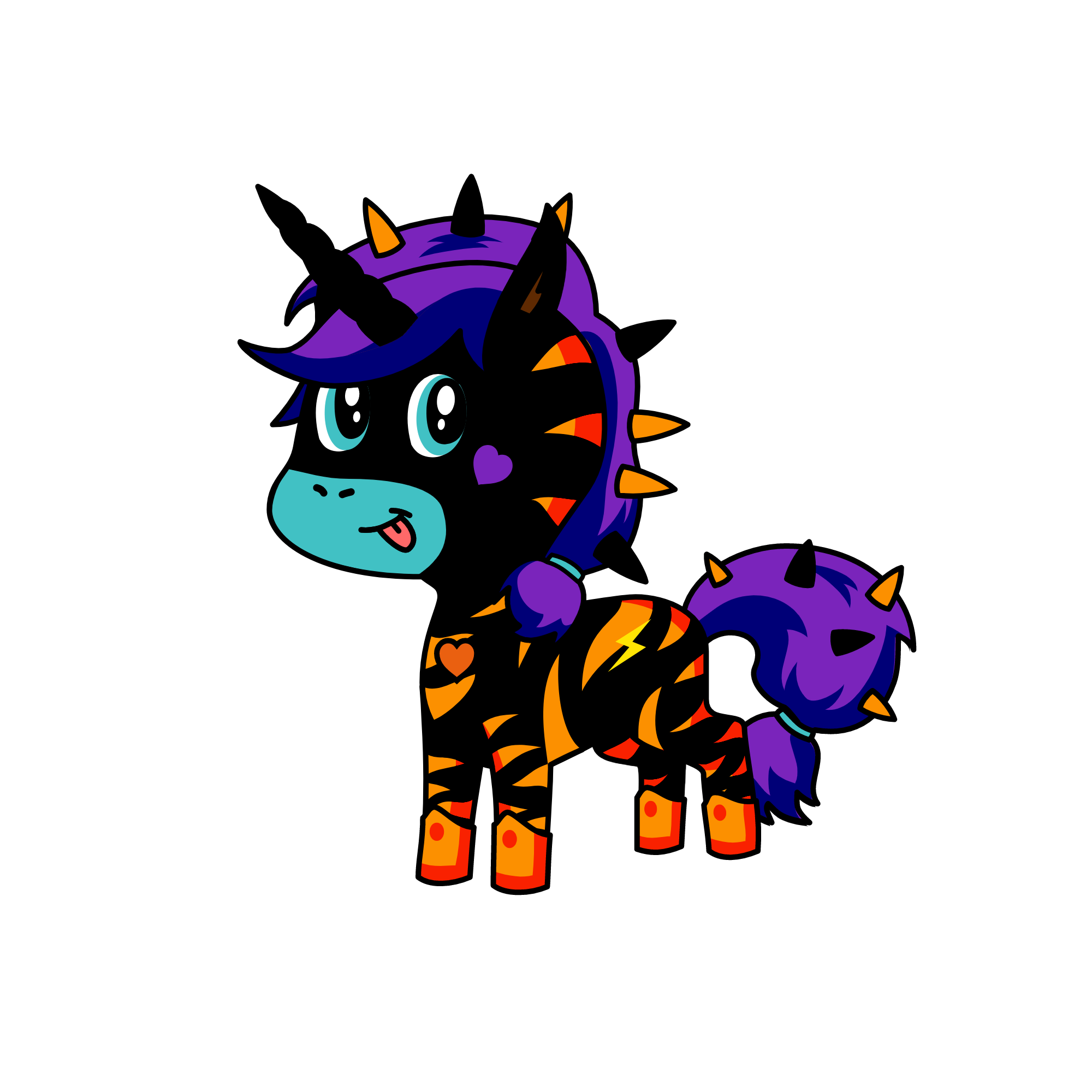 Tiger, the unicorn