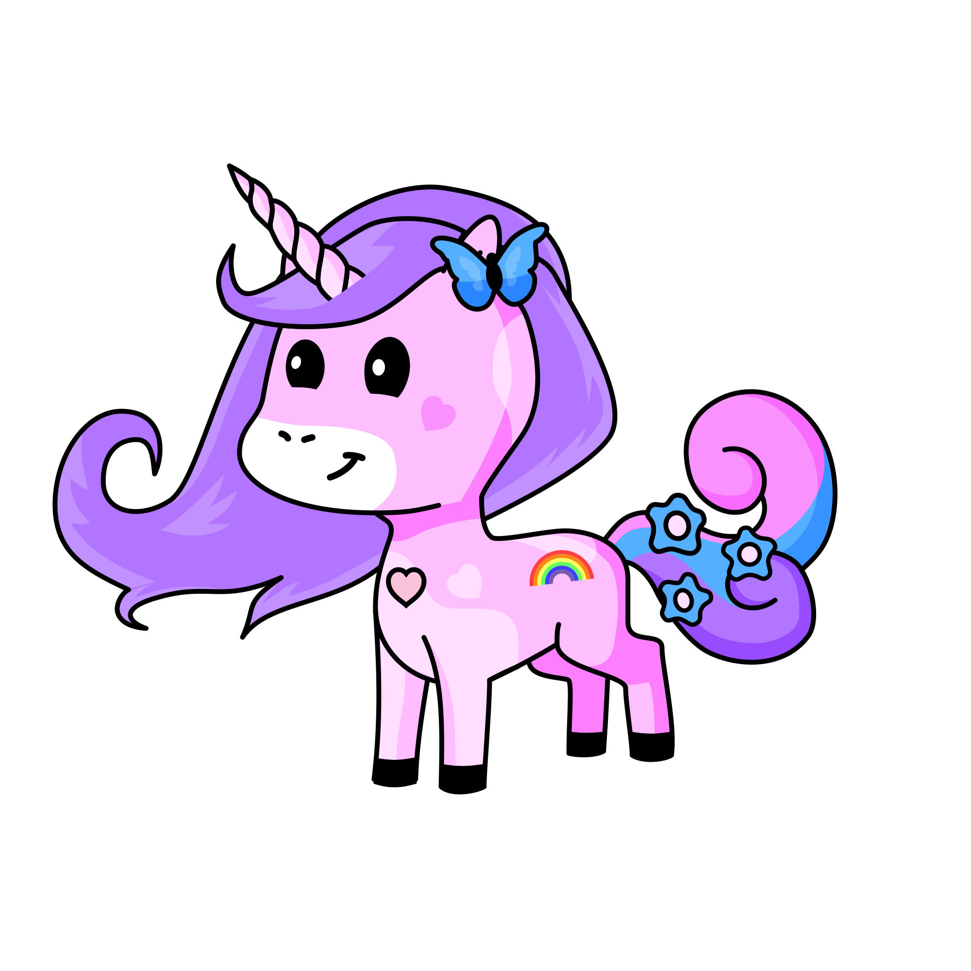 Amethyst, the unicorn