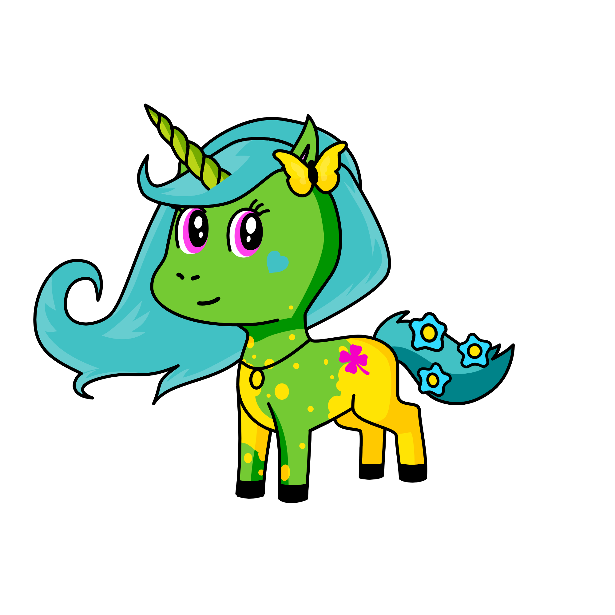 spring, the unicorn