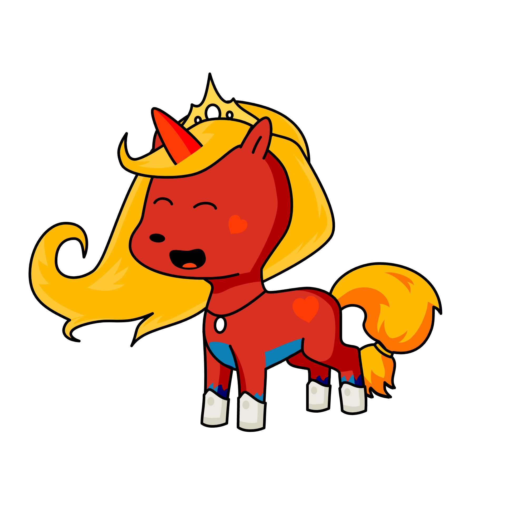 princess Sonly, the unicorn