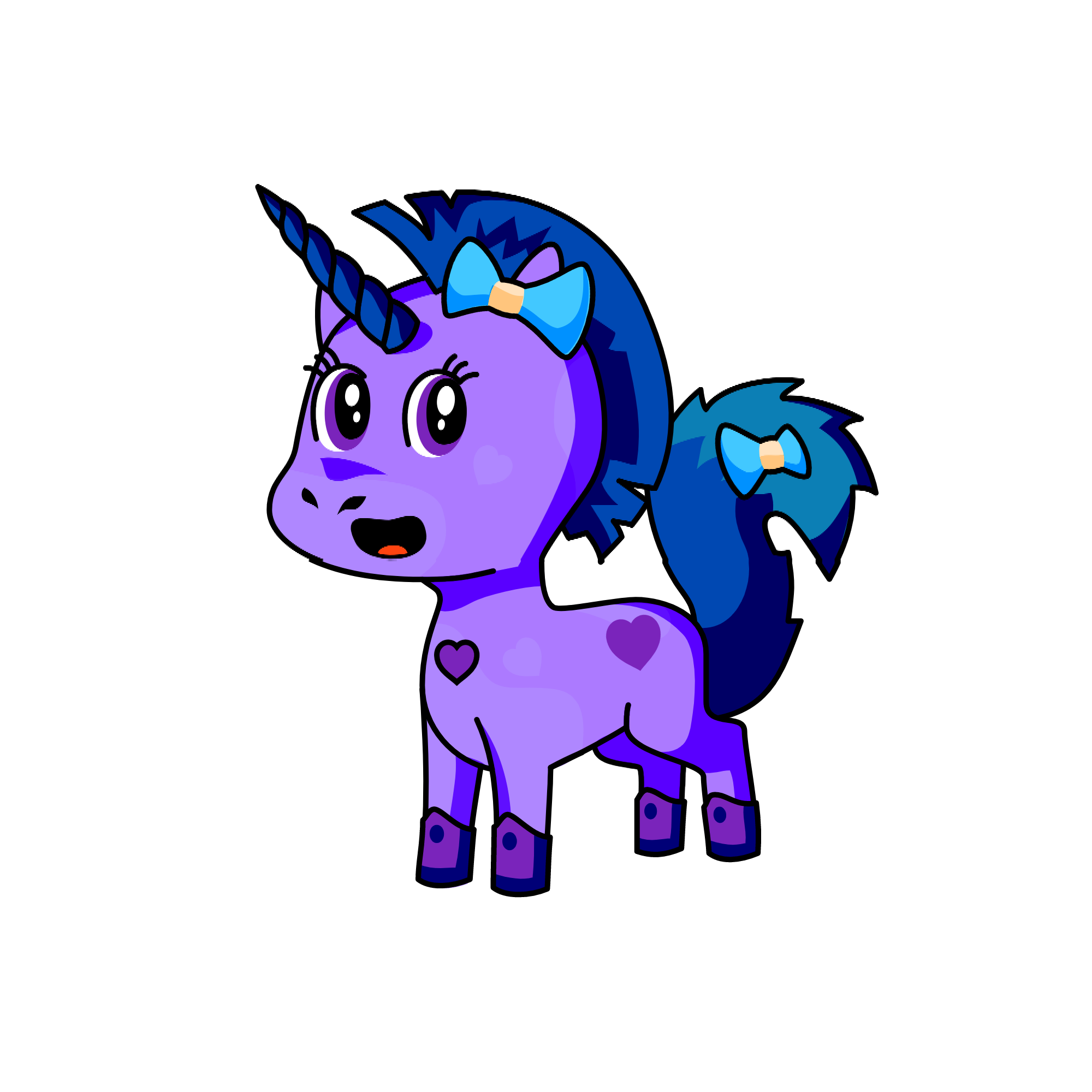 Charm, the unicorn