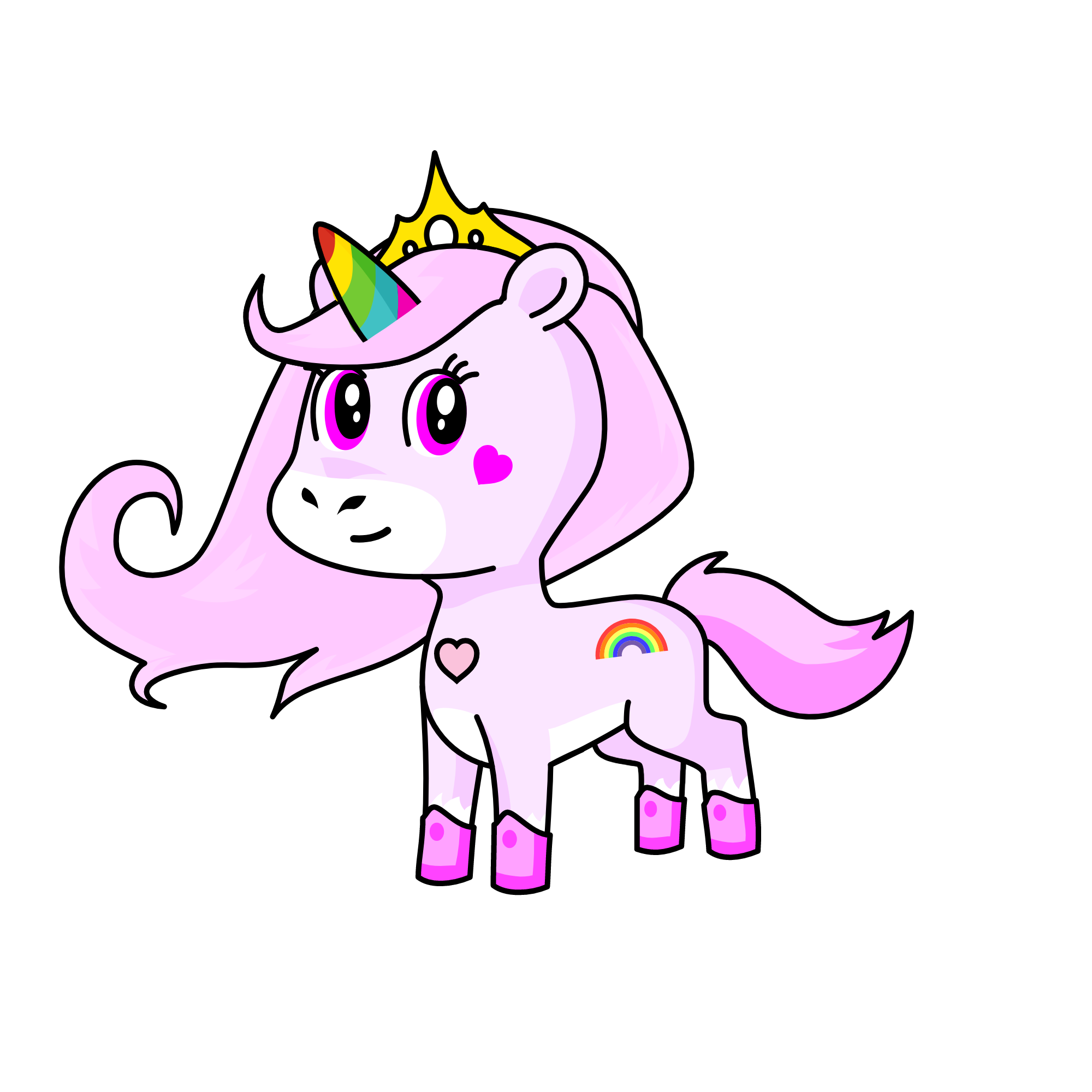 Prenses, the unicorn