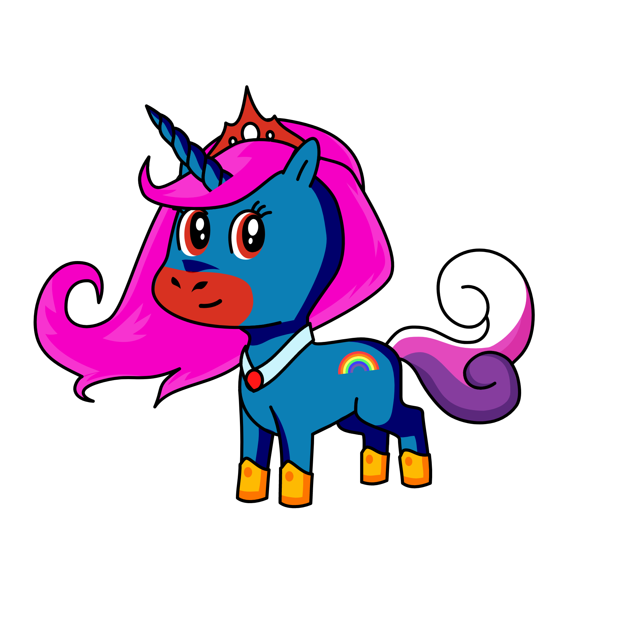 queen, the unicorn