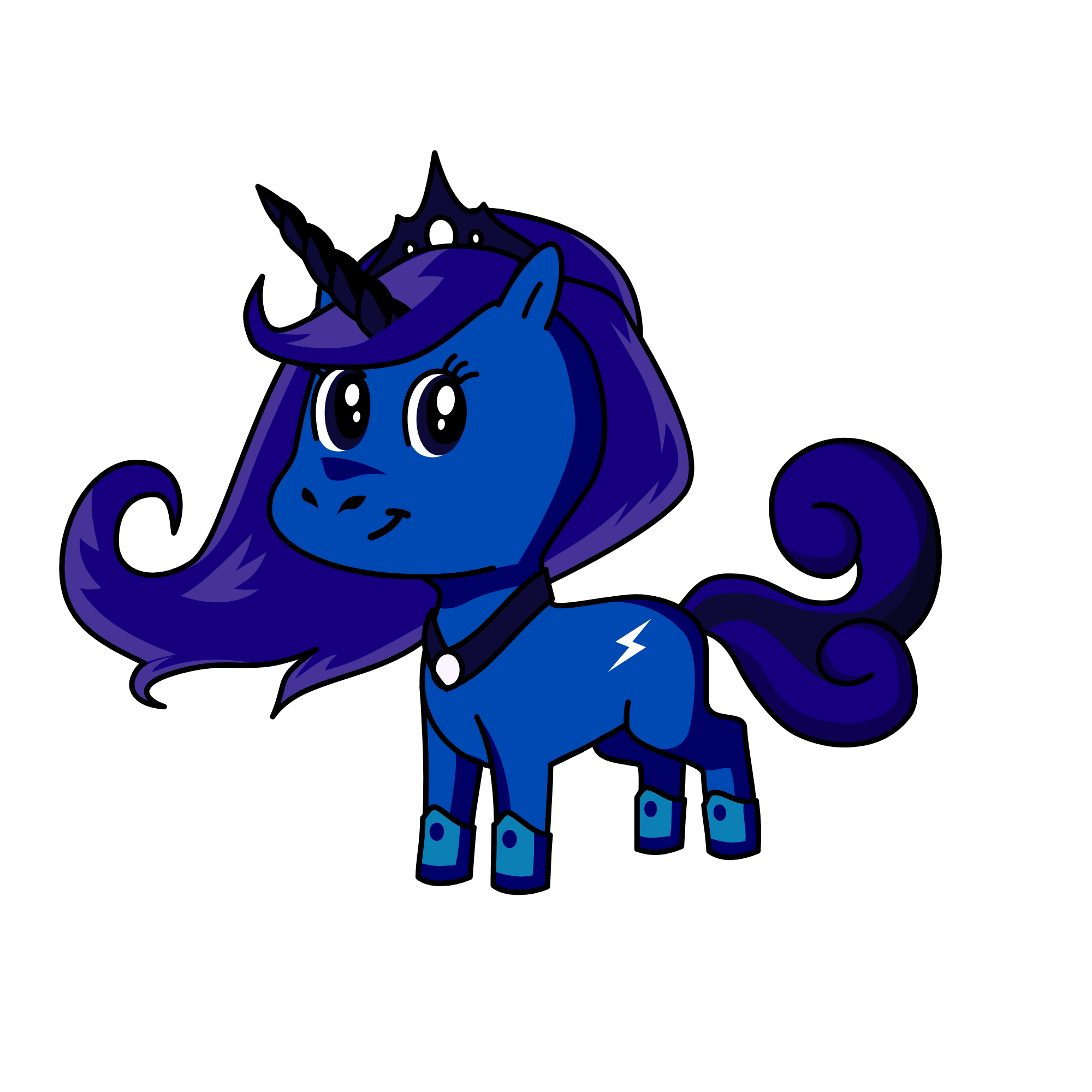 luna, the unicorn