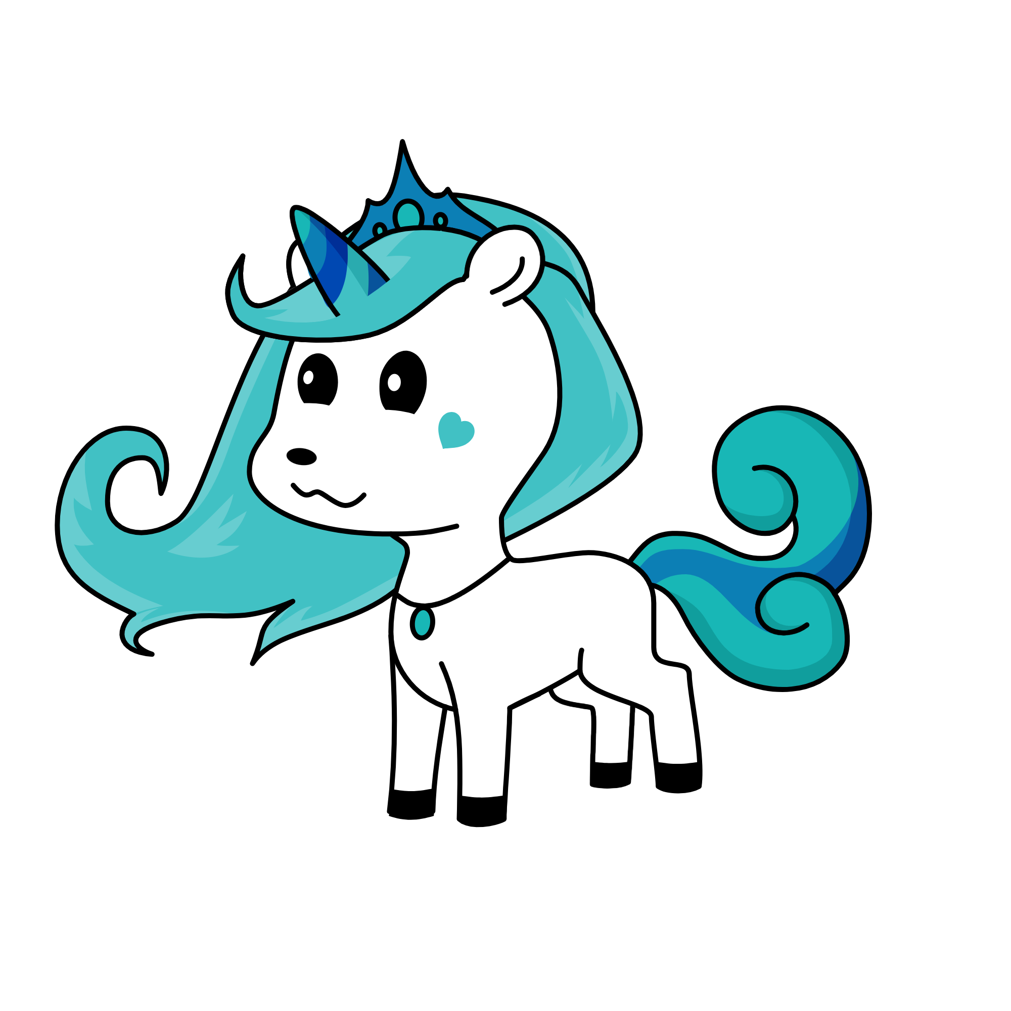 snow, the unicorn