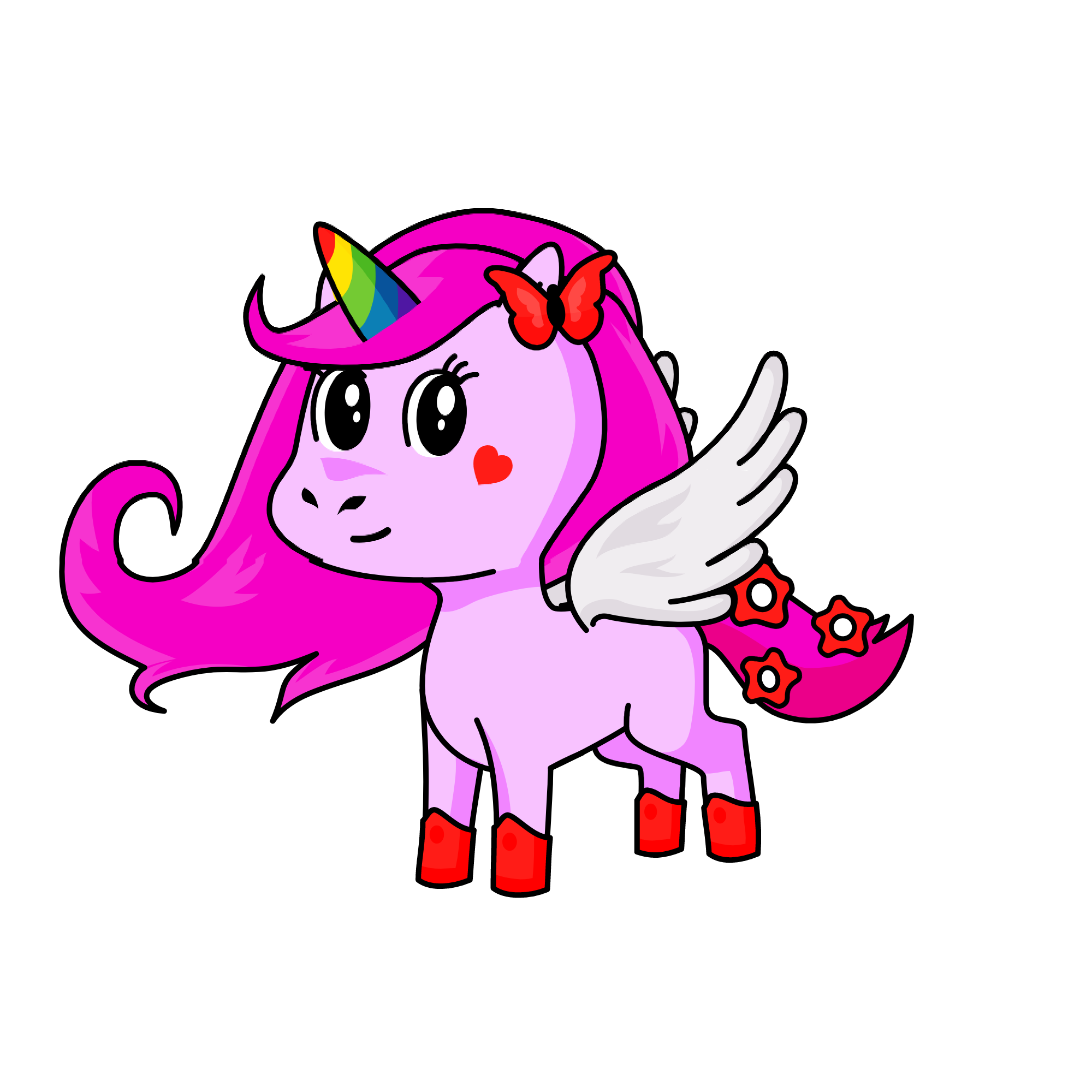 (FLY 🪽) Strawberry, the unicorn