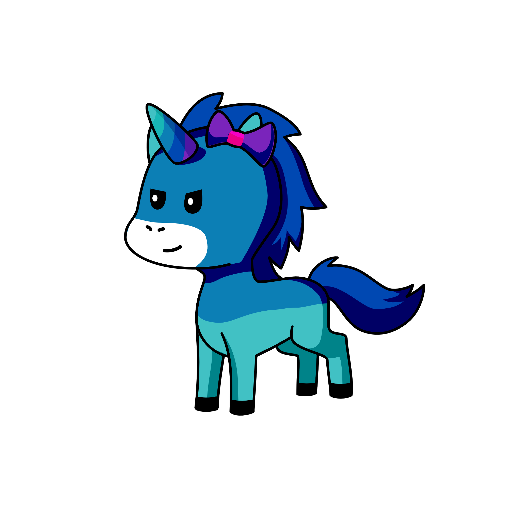 bow, the unicorn