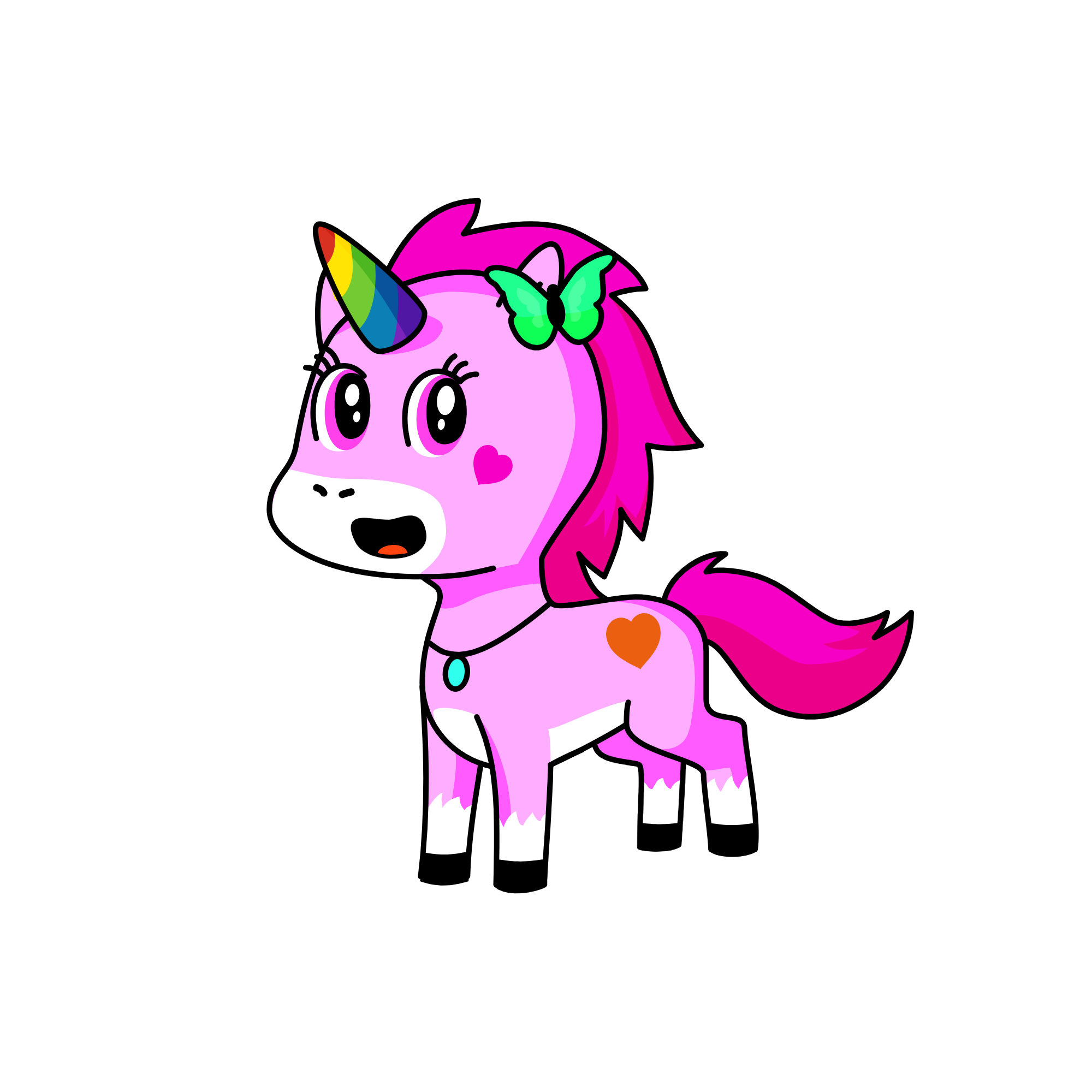 Jenny, the unicorn