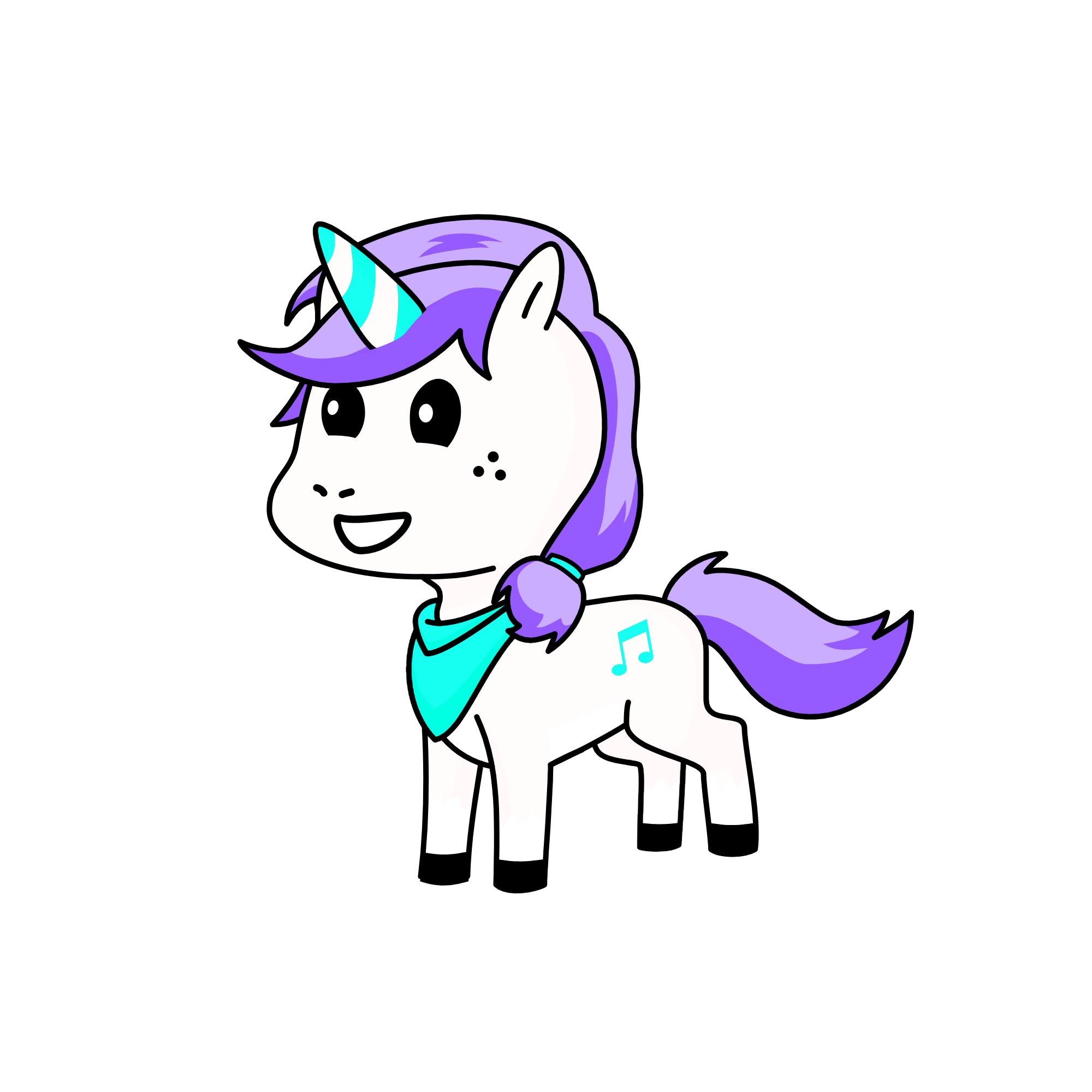 Calypso, the unicorn