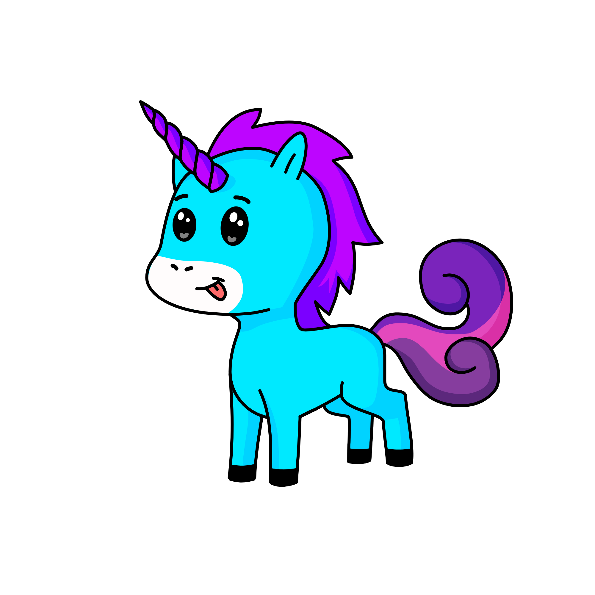 Dude, the unicorn
