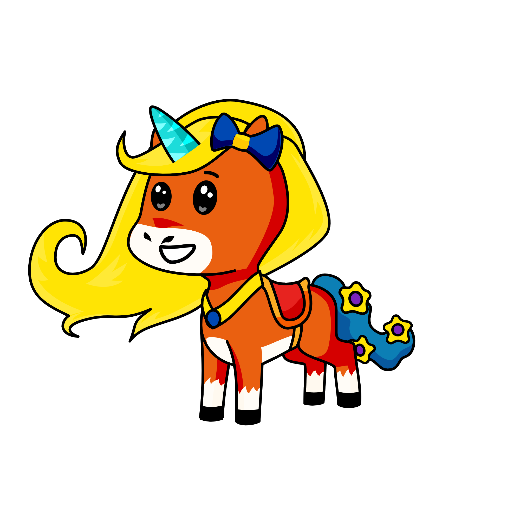 hi, the unicorn