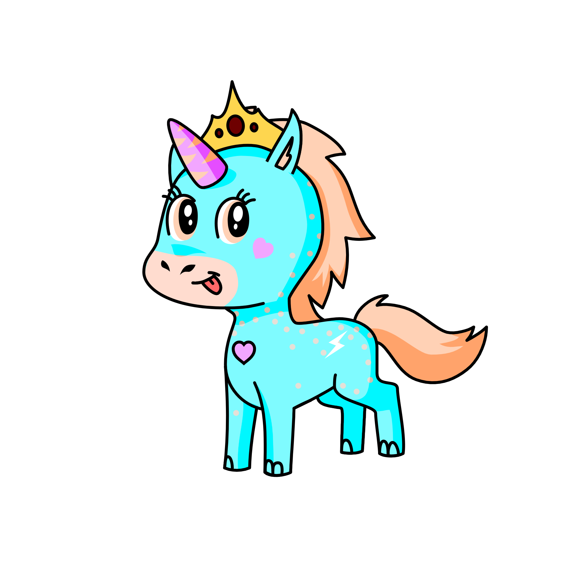 Raeli, the unicorn