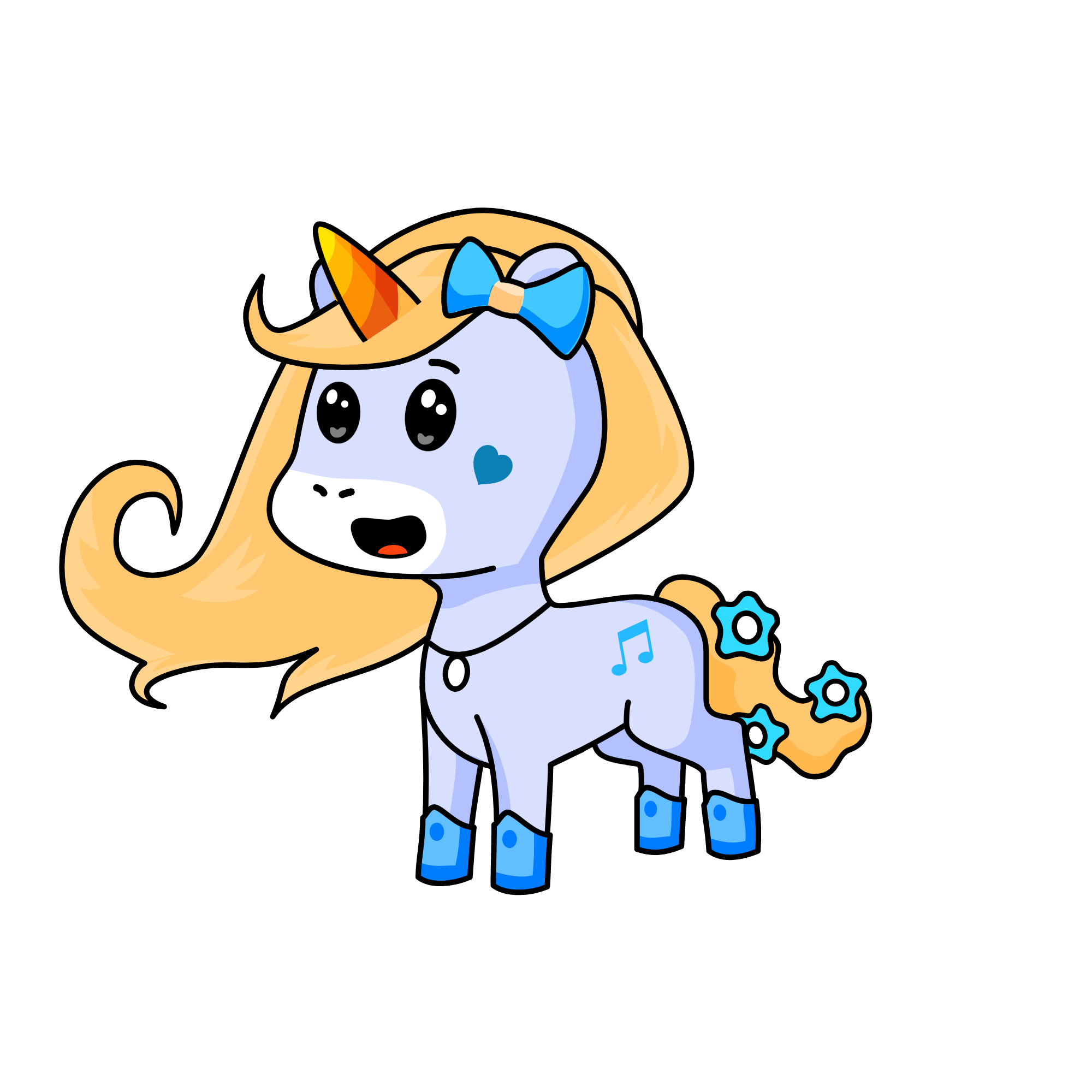 Lizzie, the unicorn