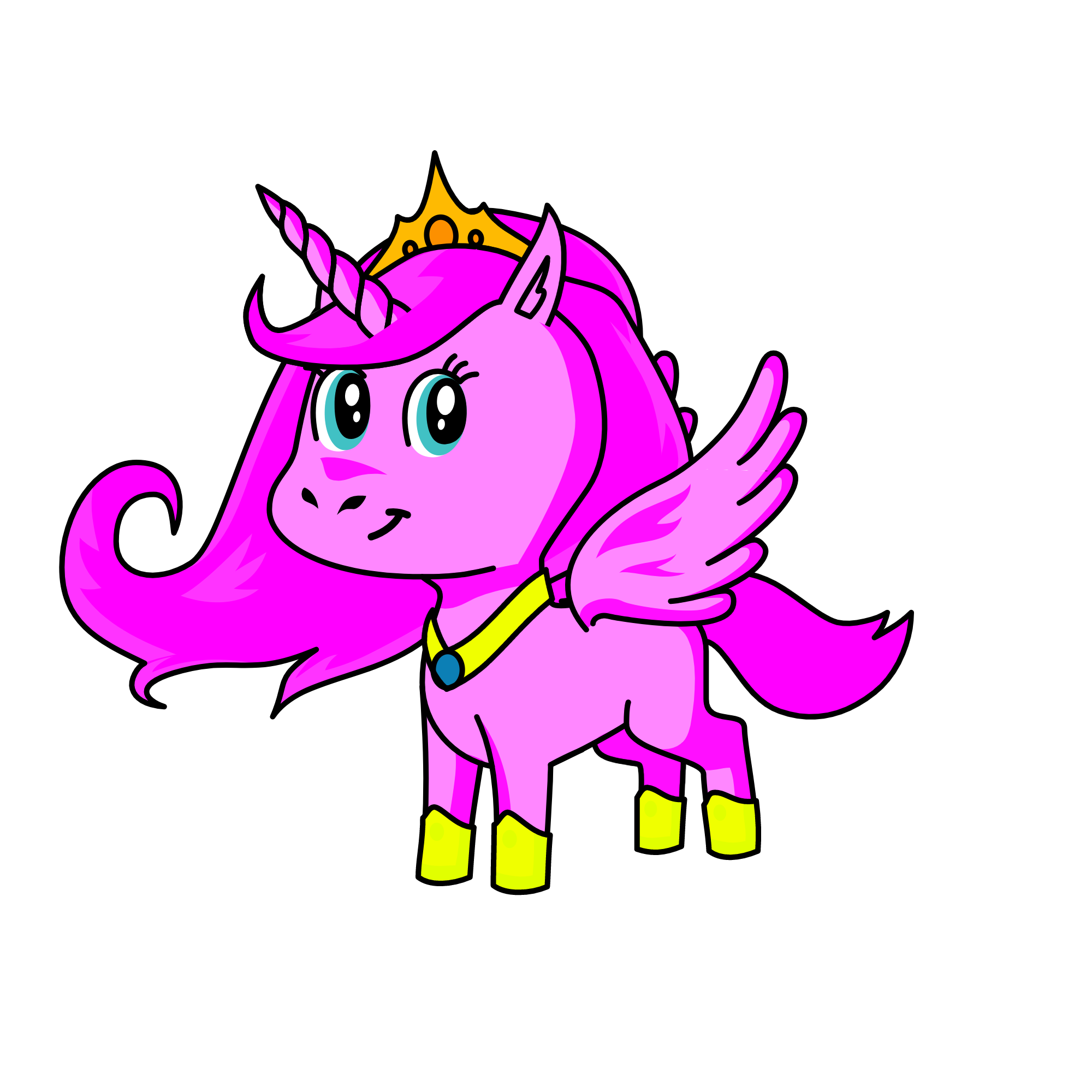 Princess Pinky Pie, the unicorn