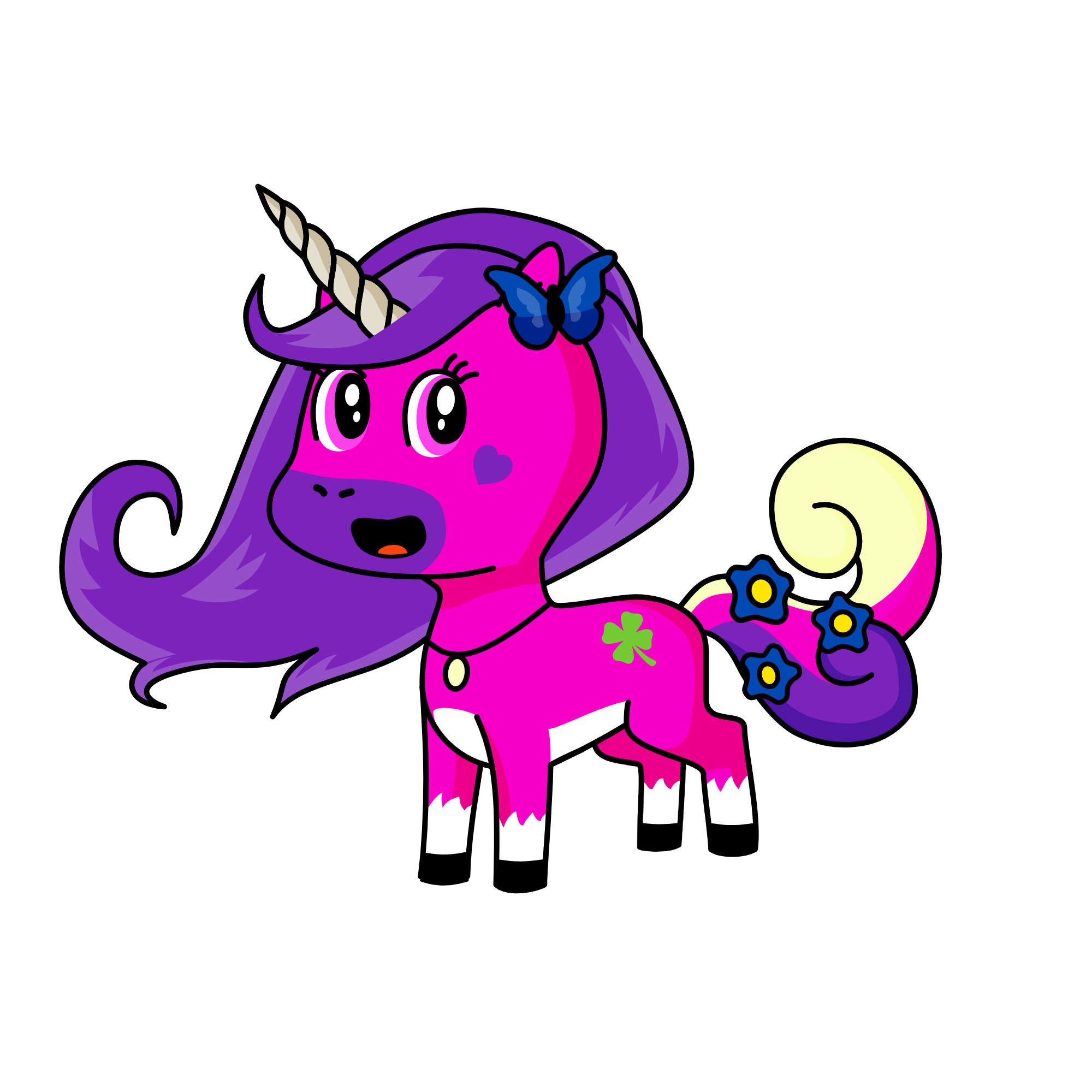 Pinkie, the unicorn