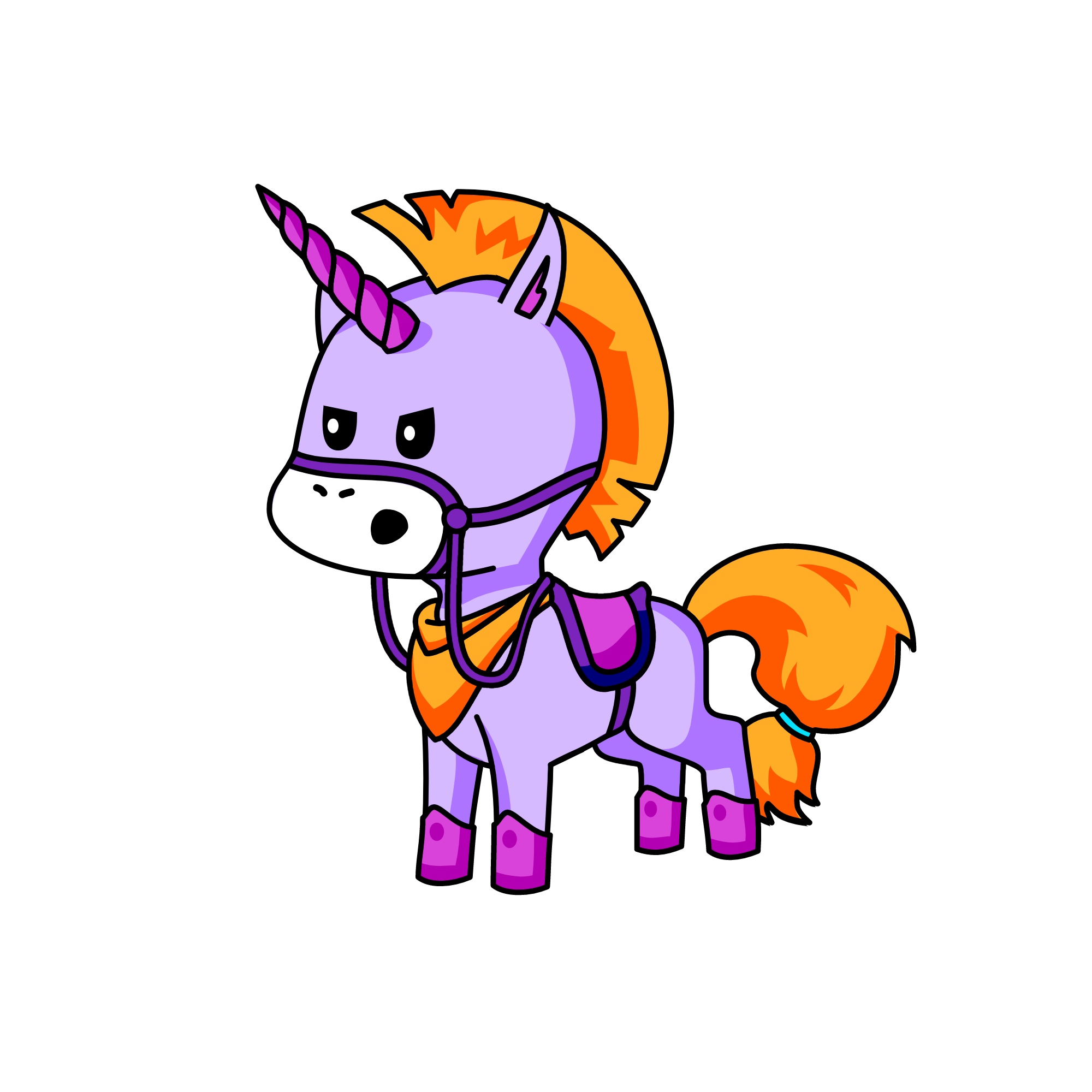 Gwen Dynasty, the unicorn