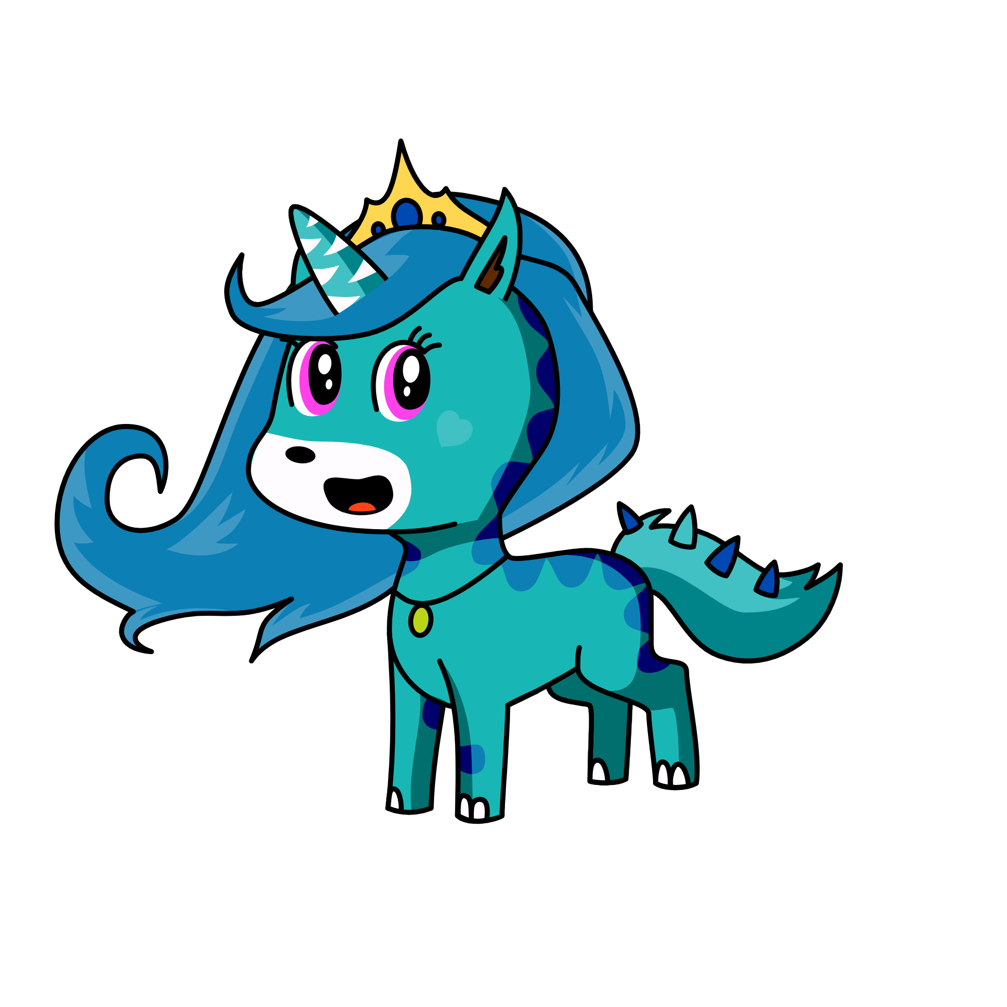 Freezy, the unicorn