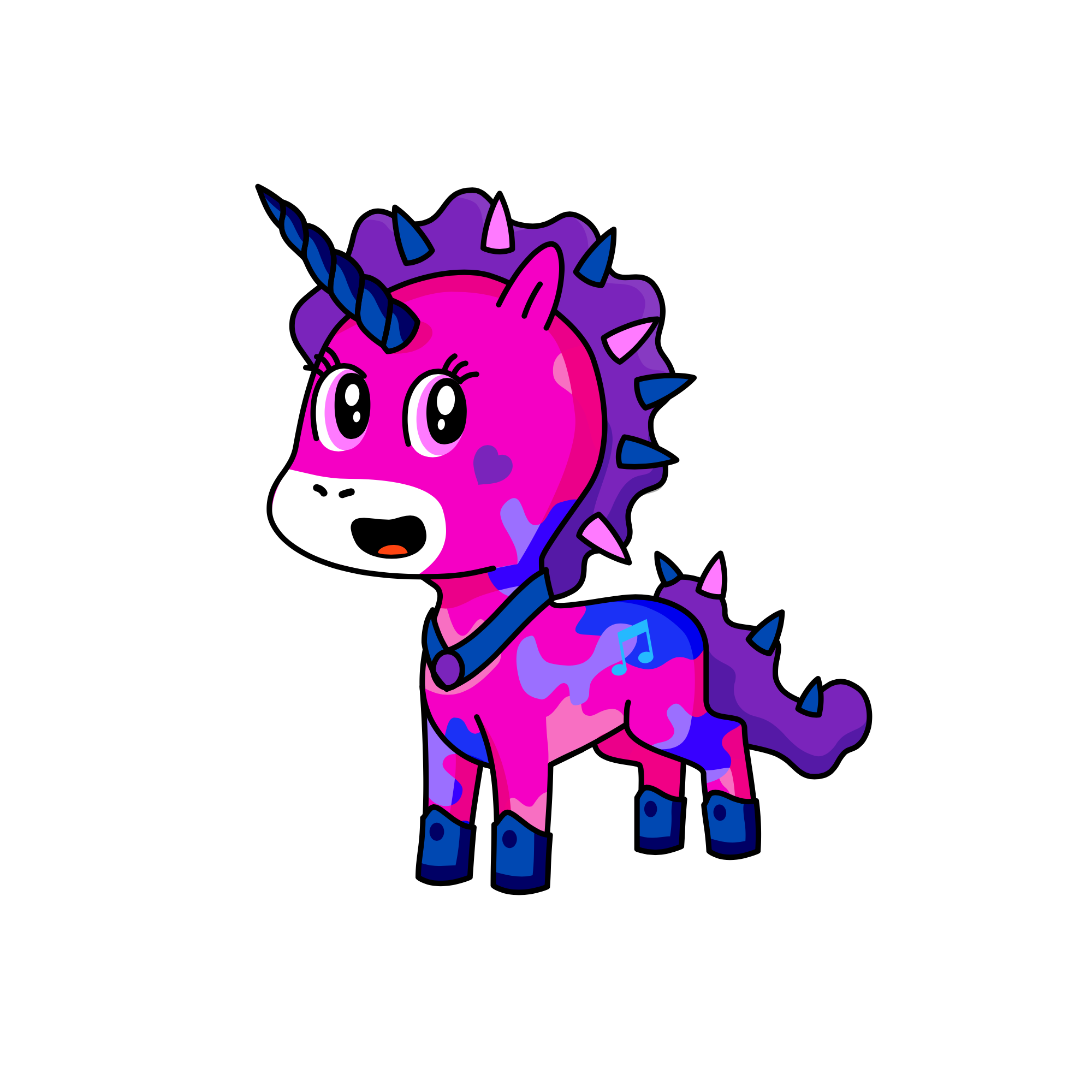 werty, the unicorn