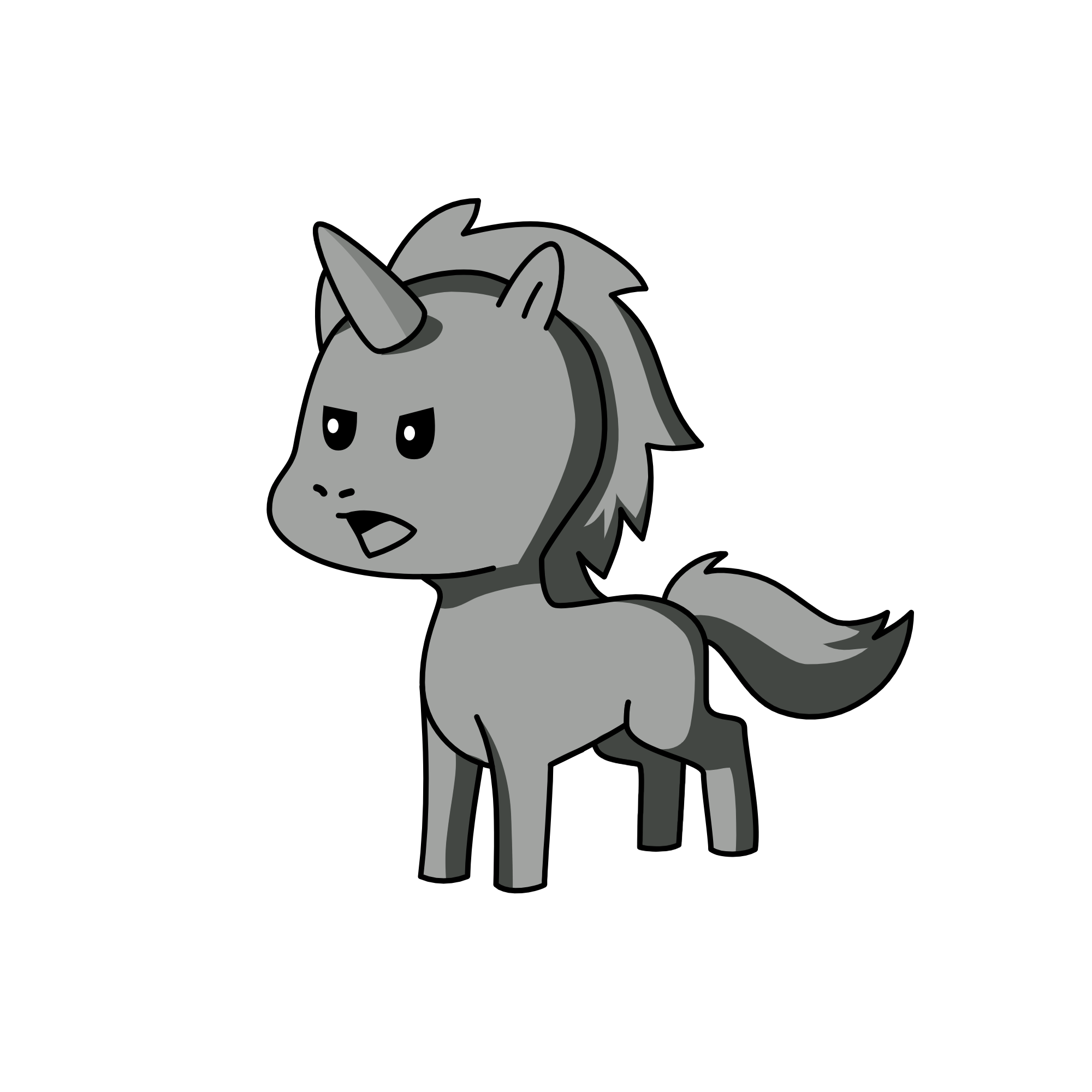 wolfy, the unicorn