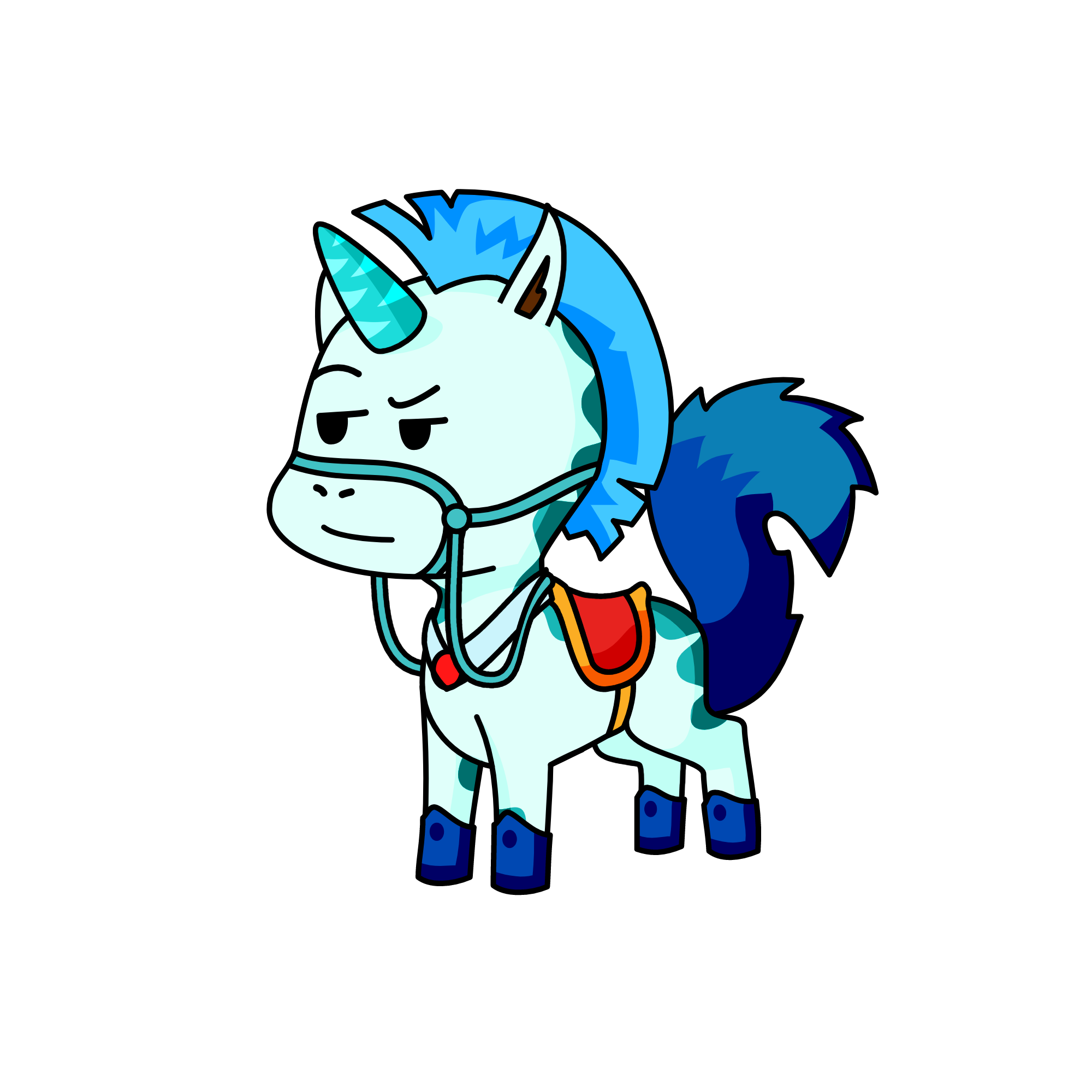 Luther, the unicorn