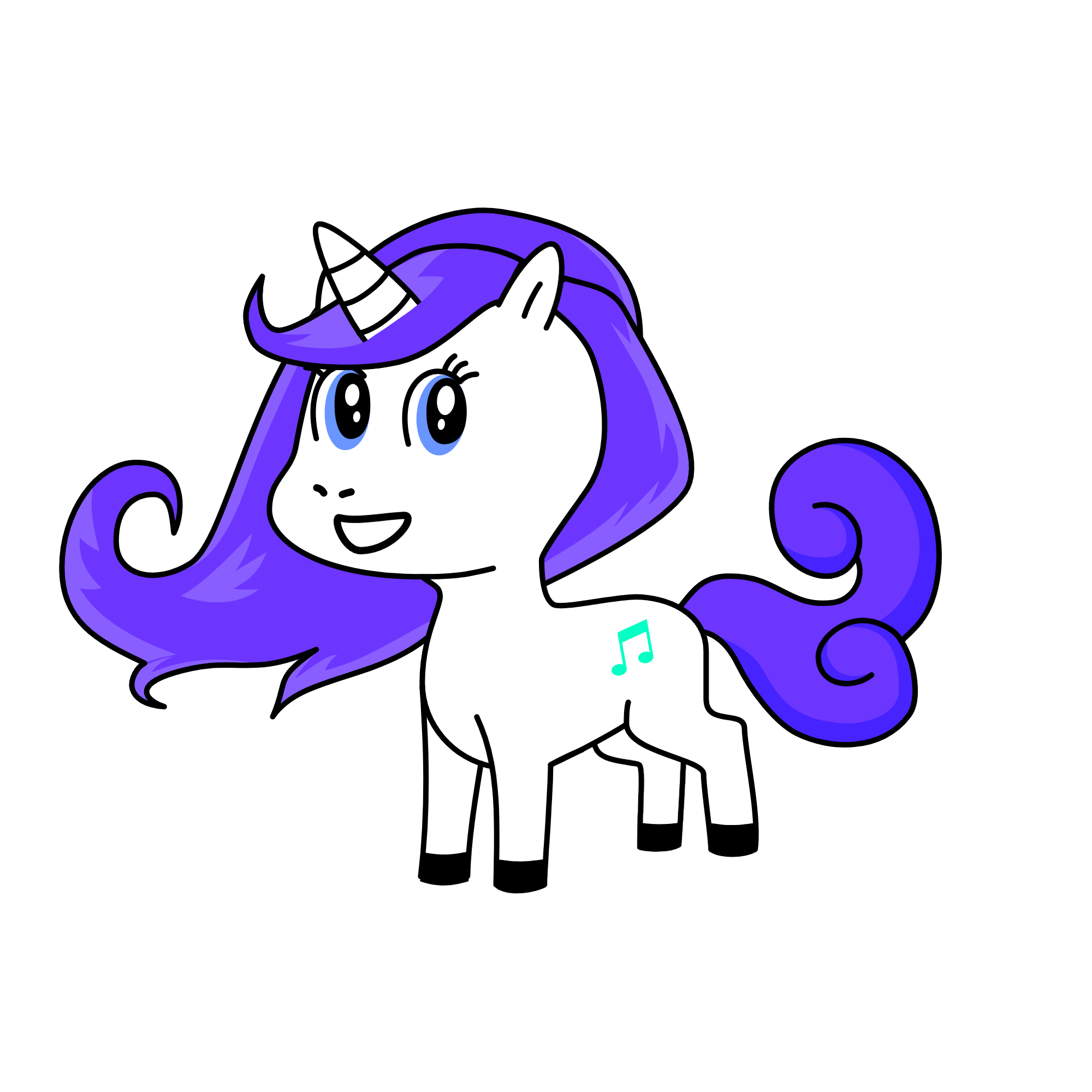 Rarity Diamond, the unicorn