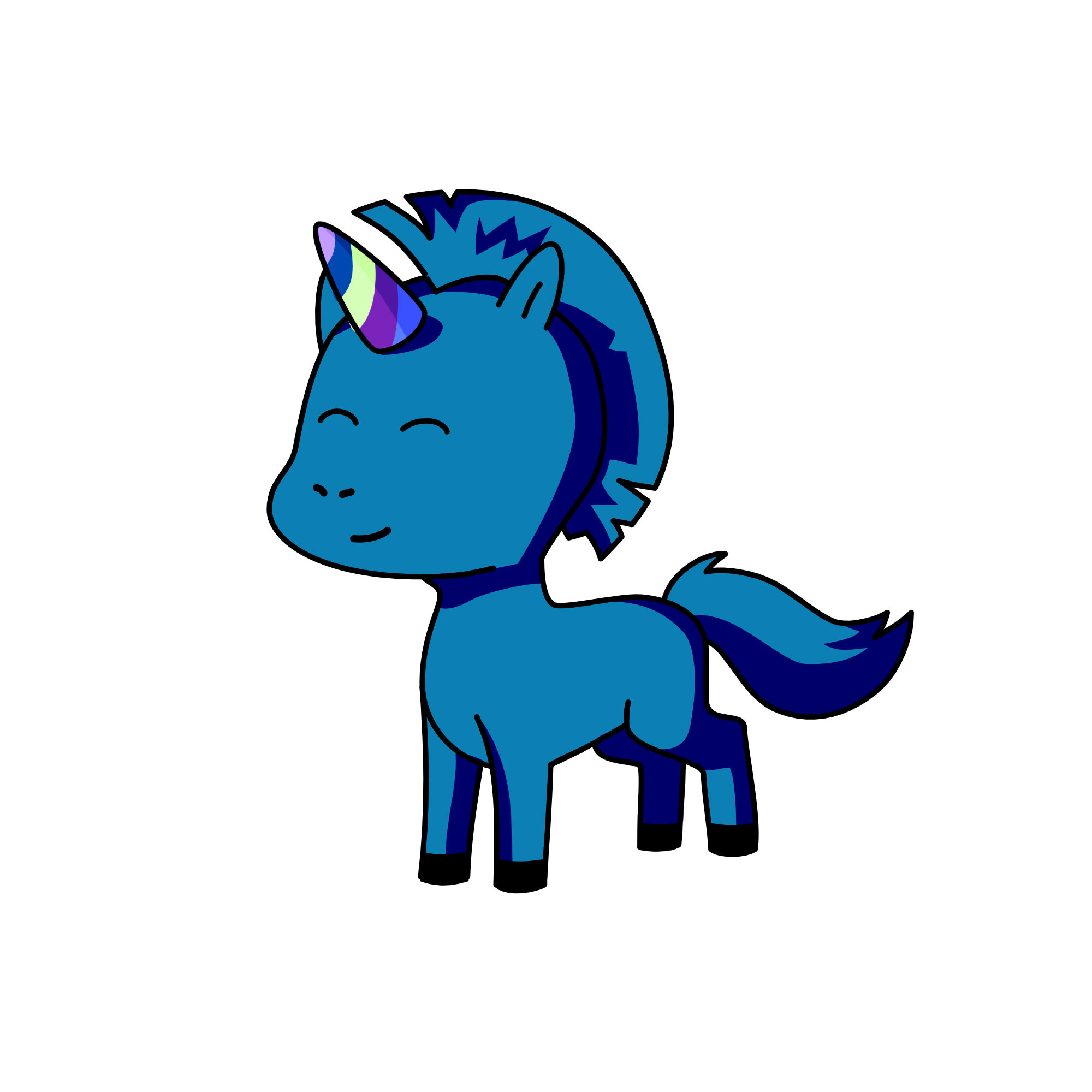 King, the unicorn