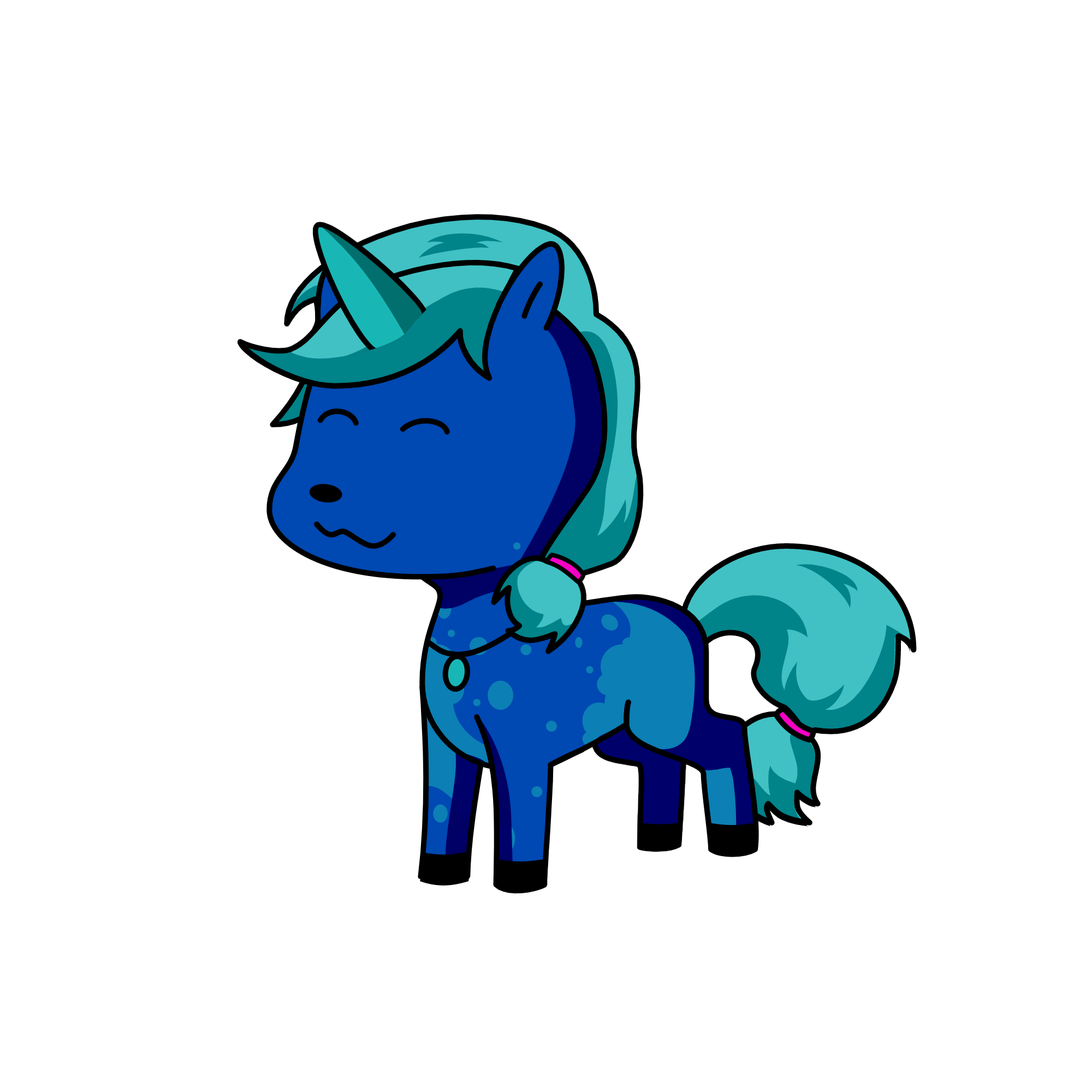Sea heart, the unicorn