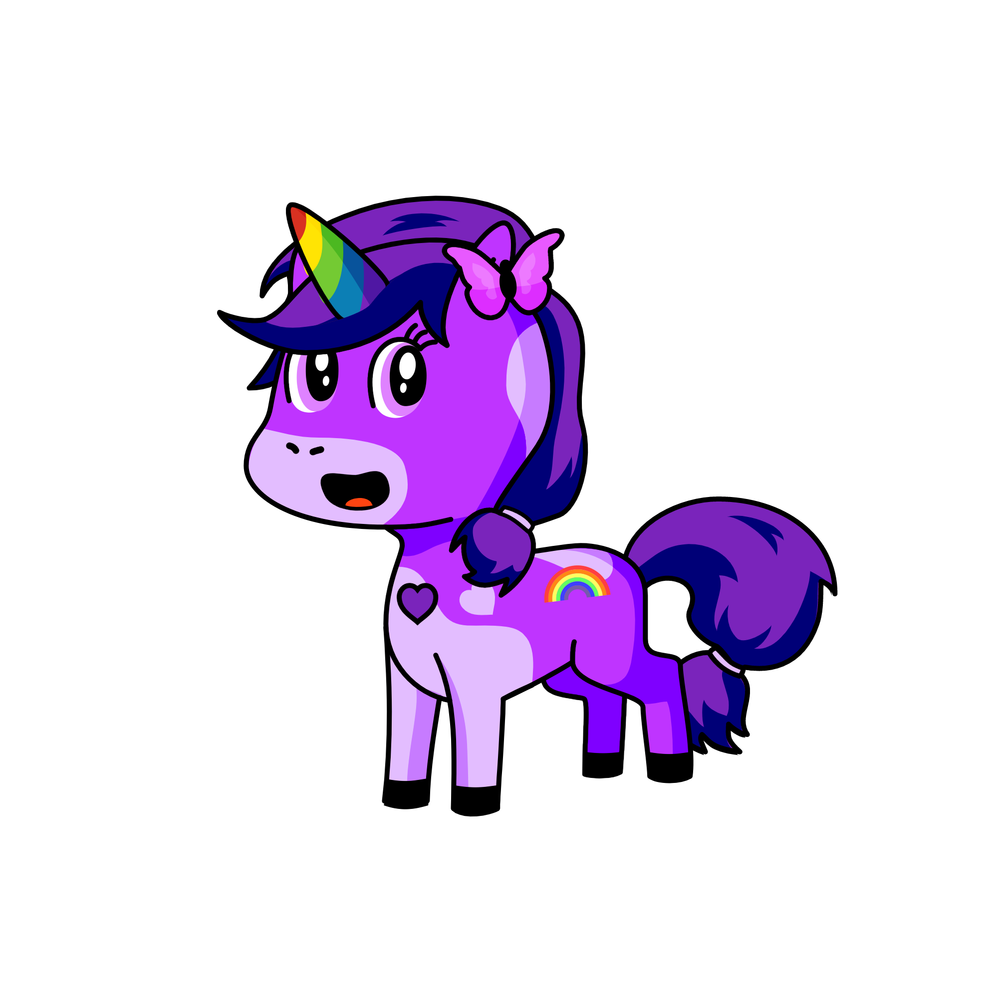 Cutie Sugarcorn, the unicorn
