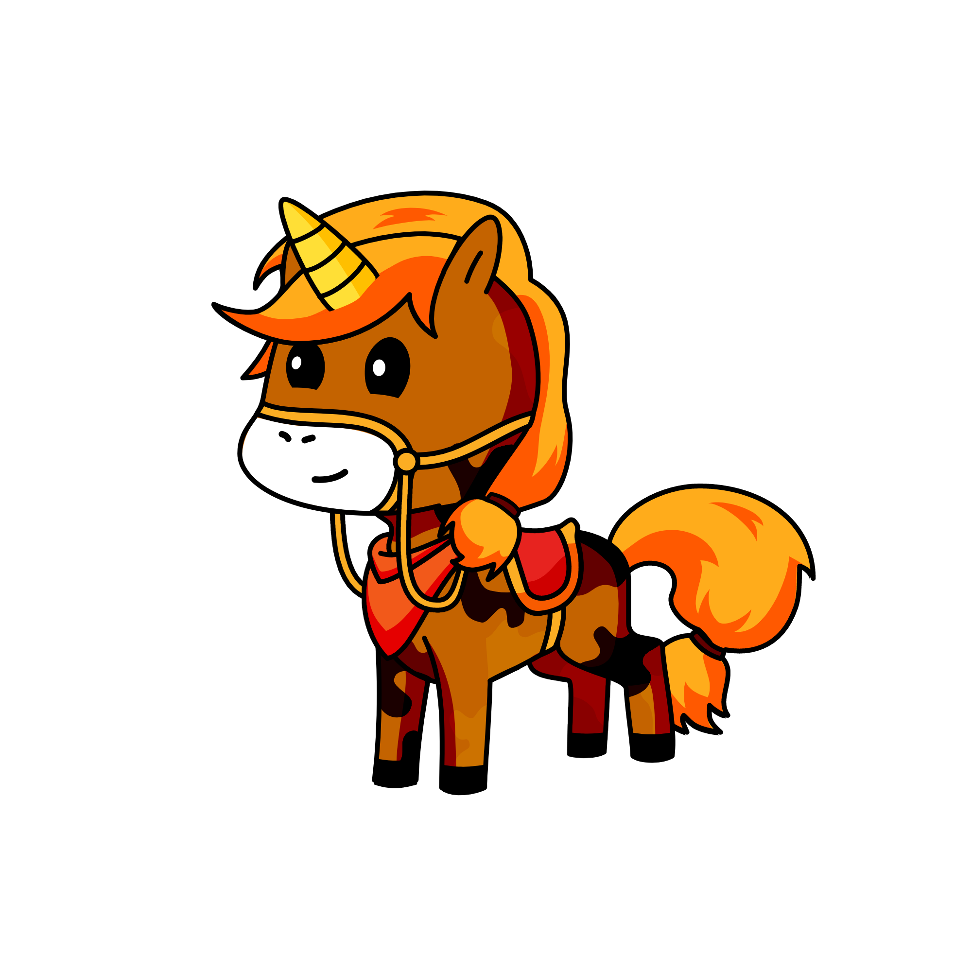 Sandy, the unicorn