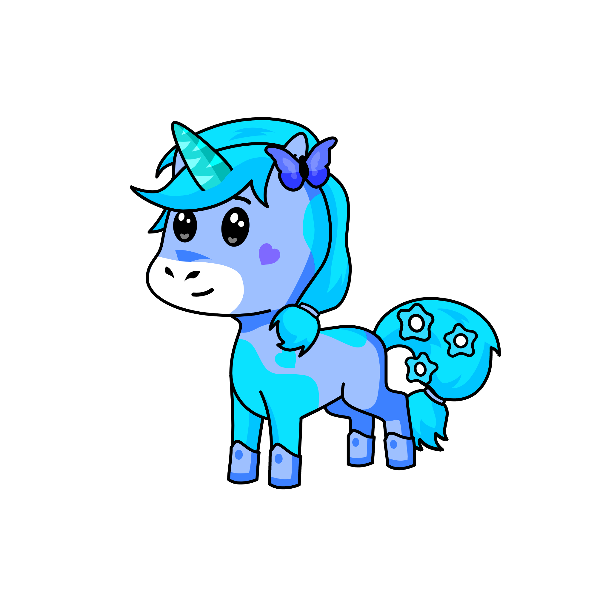 Azure, the unicorn