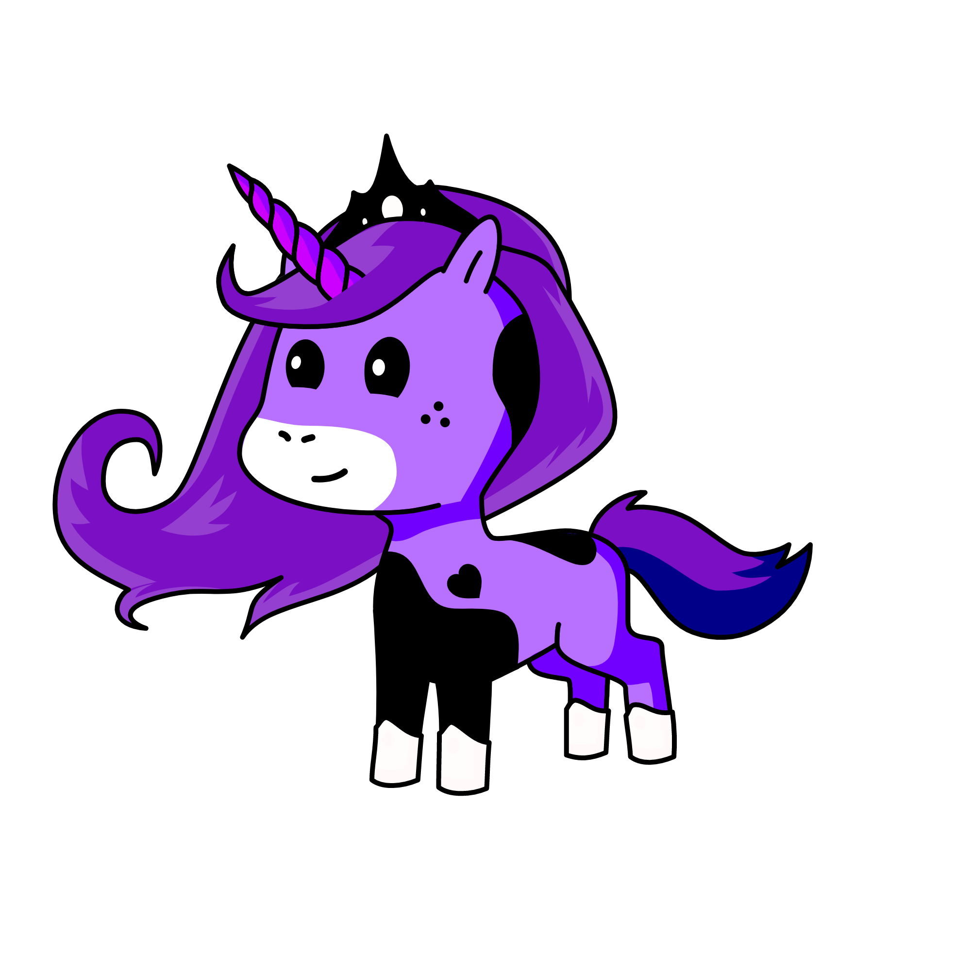 Luna, the unicorn