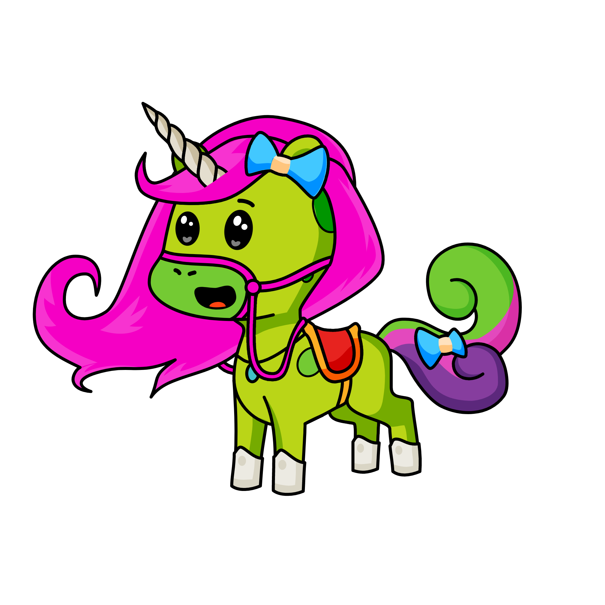 pearl, the unicorn