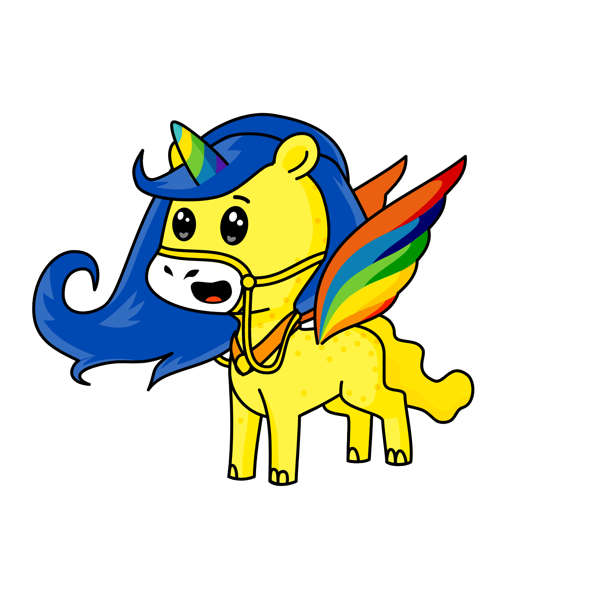 banana, the unicorn