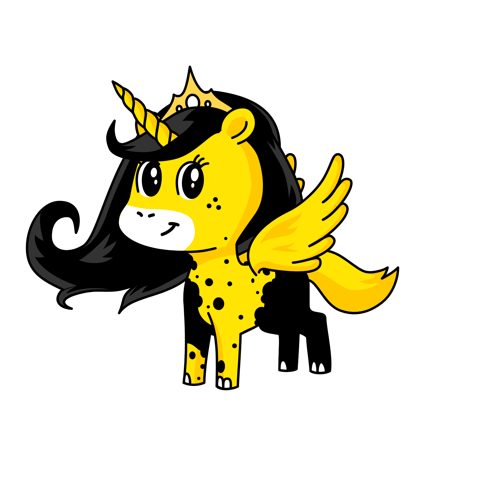 Butterscotch, the unicorn