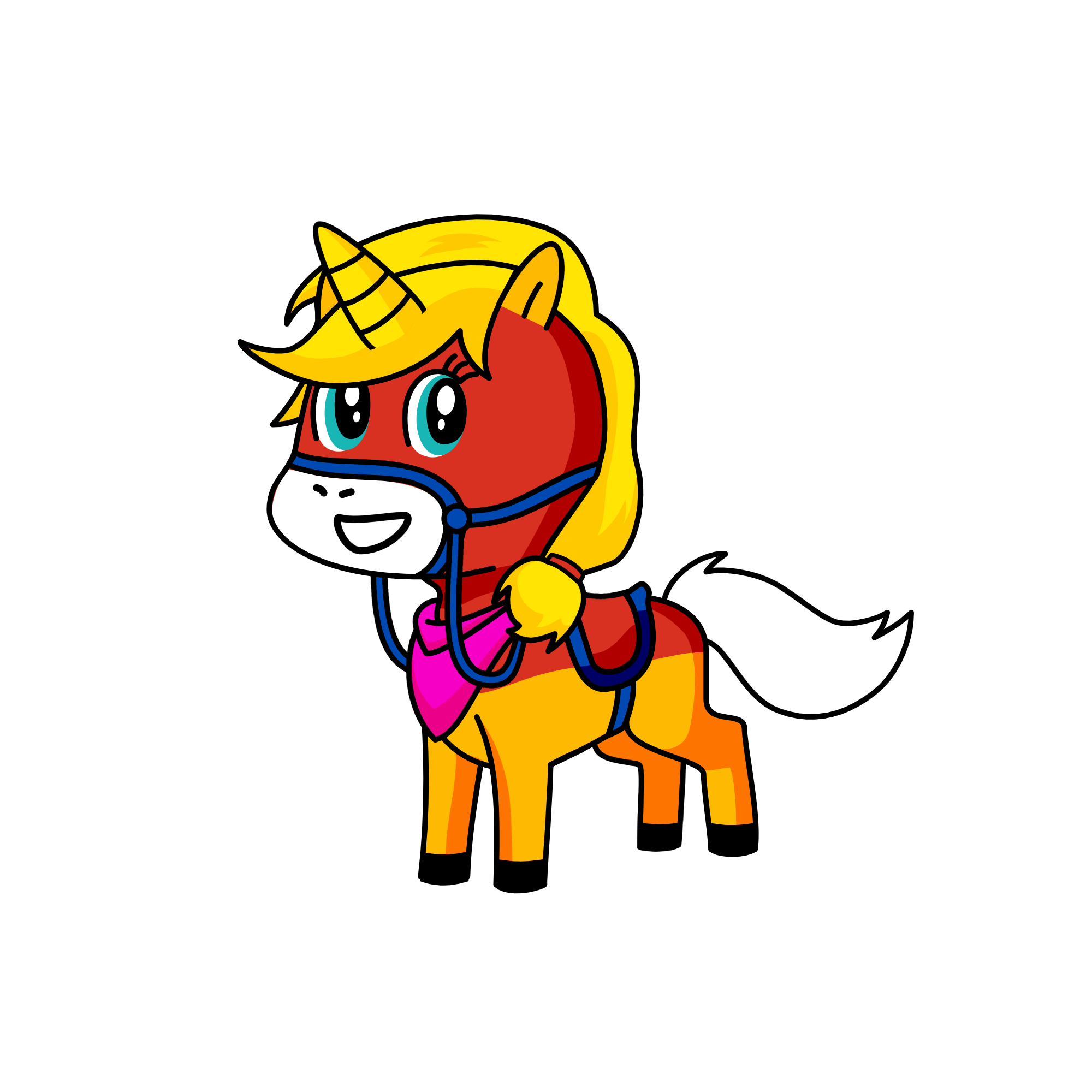 Applejack, the unicorn