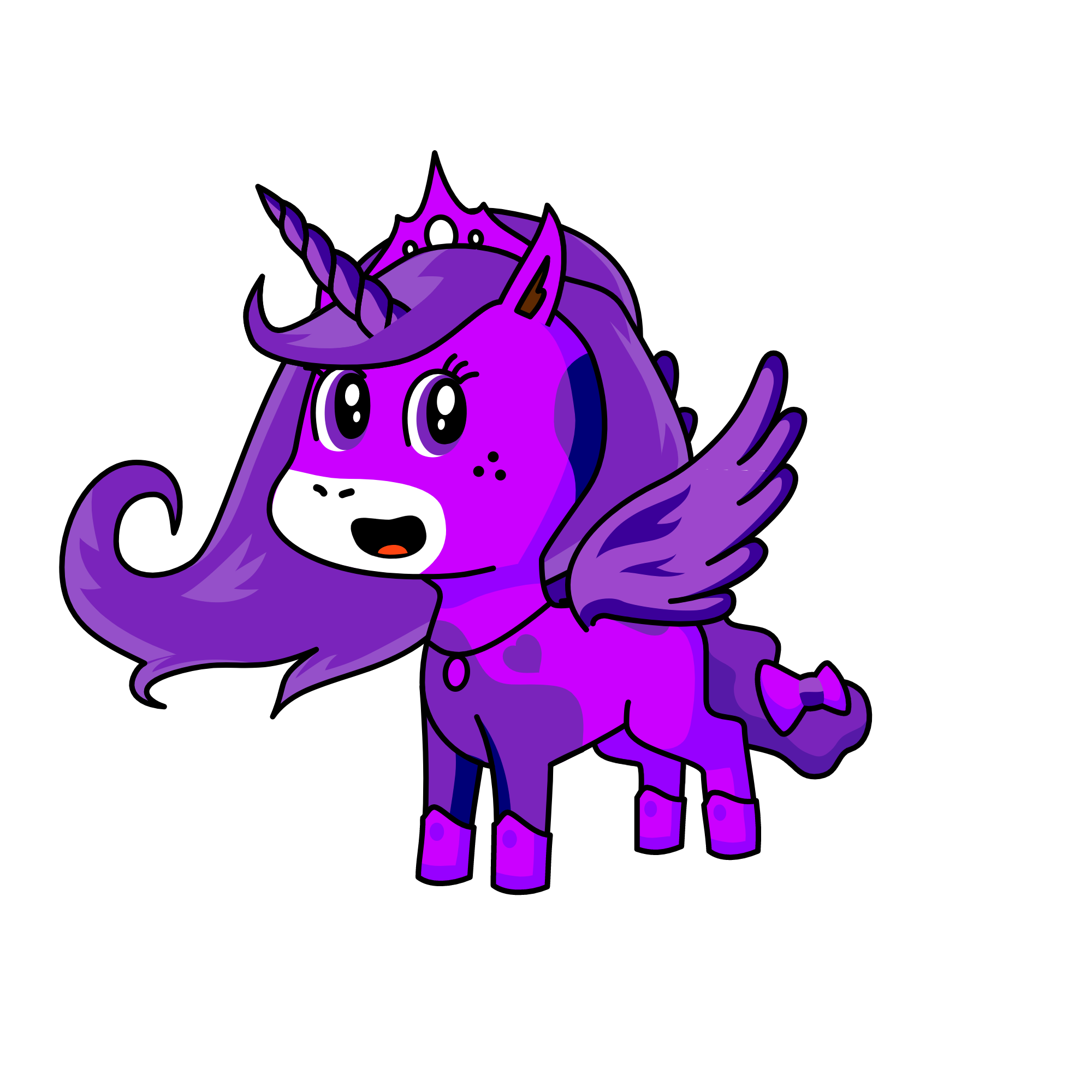 Iris, the unicorn