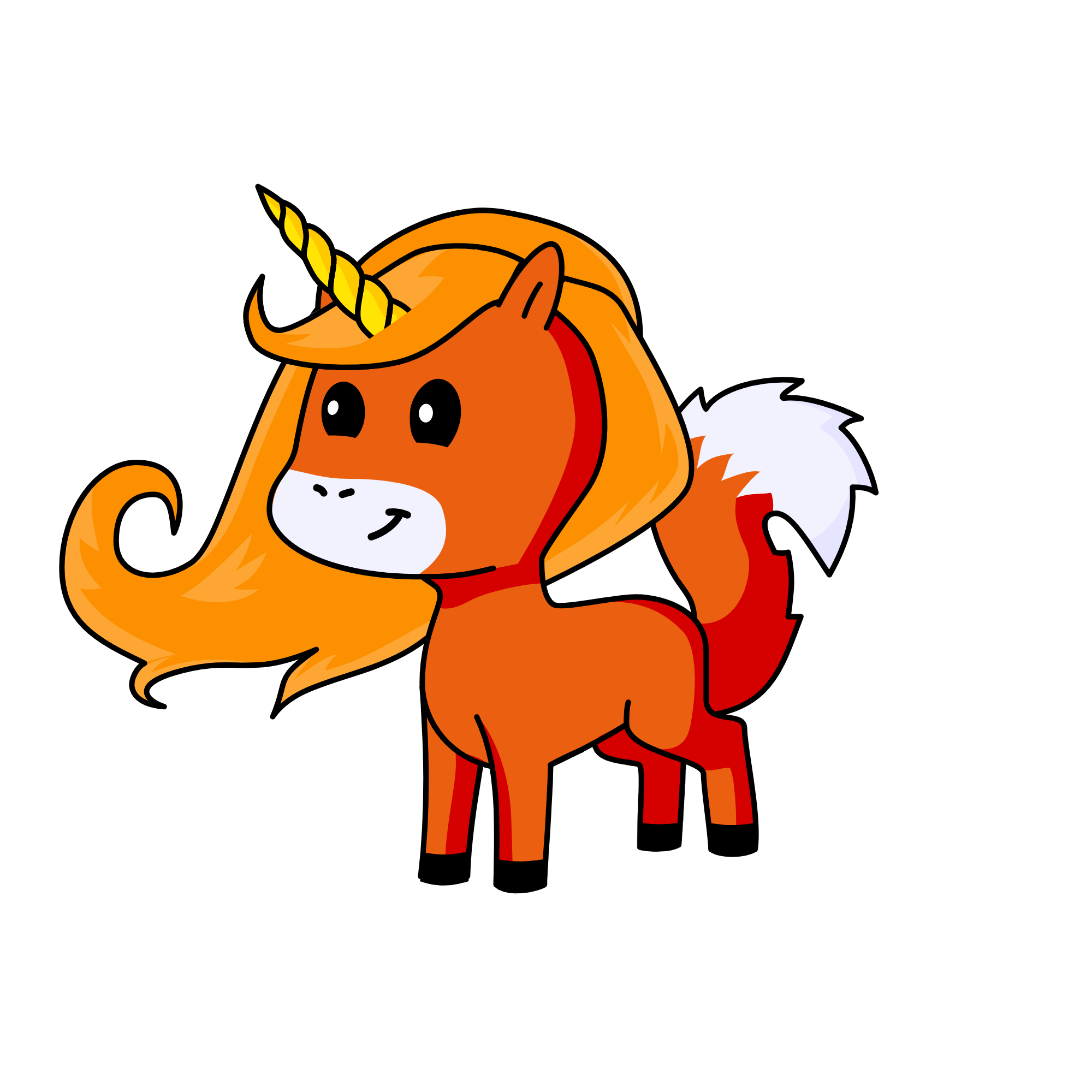 Foxy, the unicorn