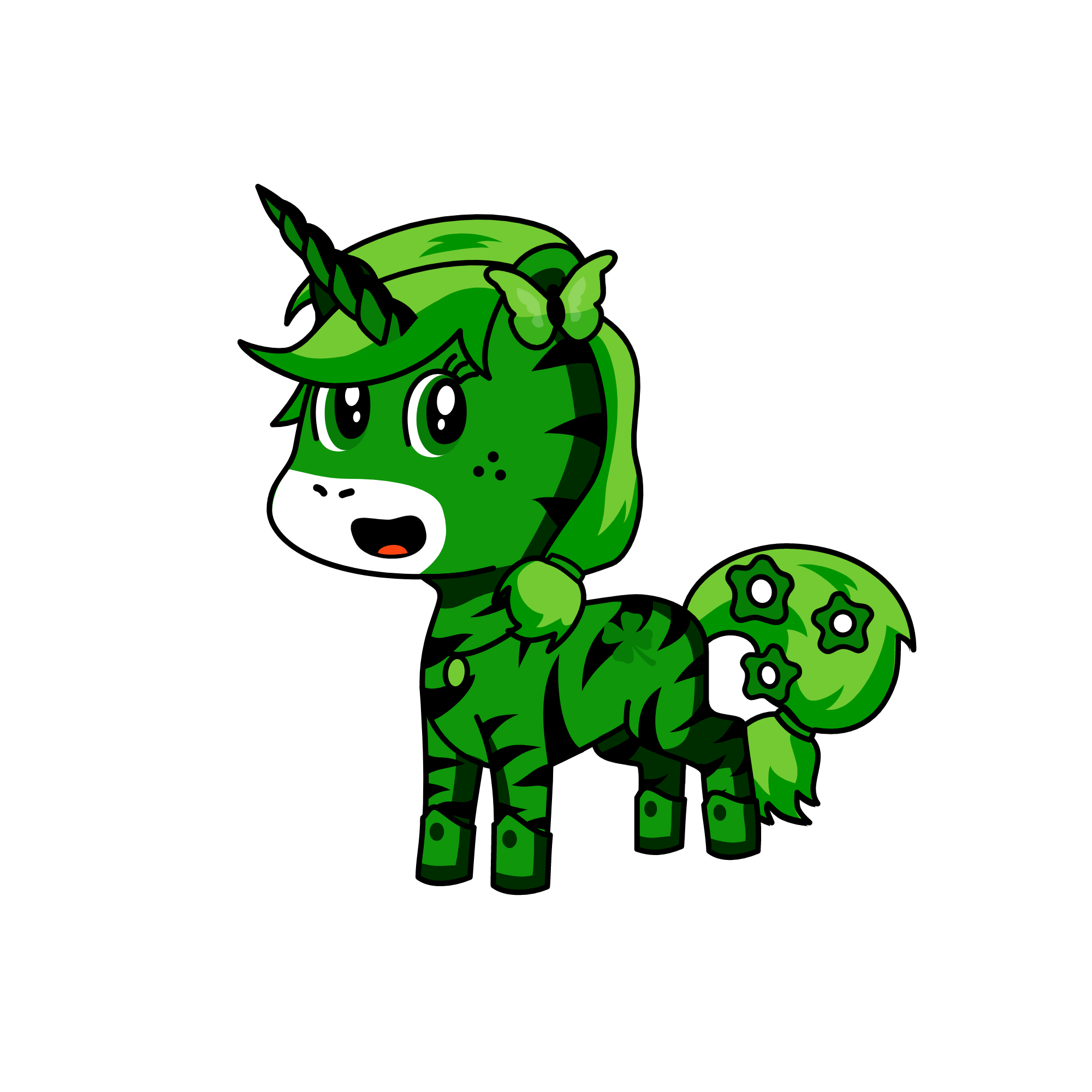 Pine, the unicorn