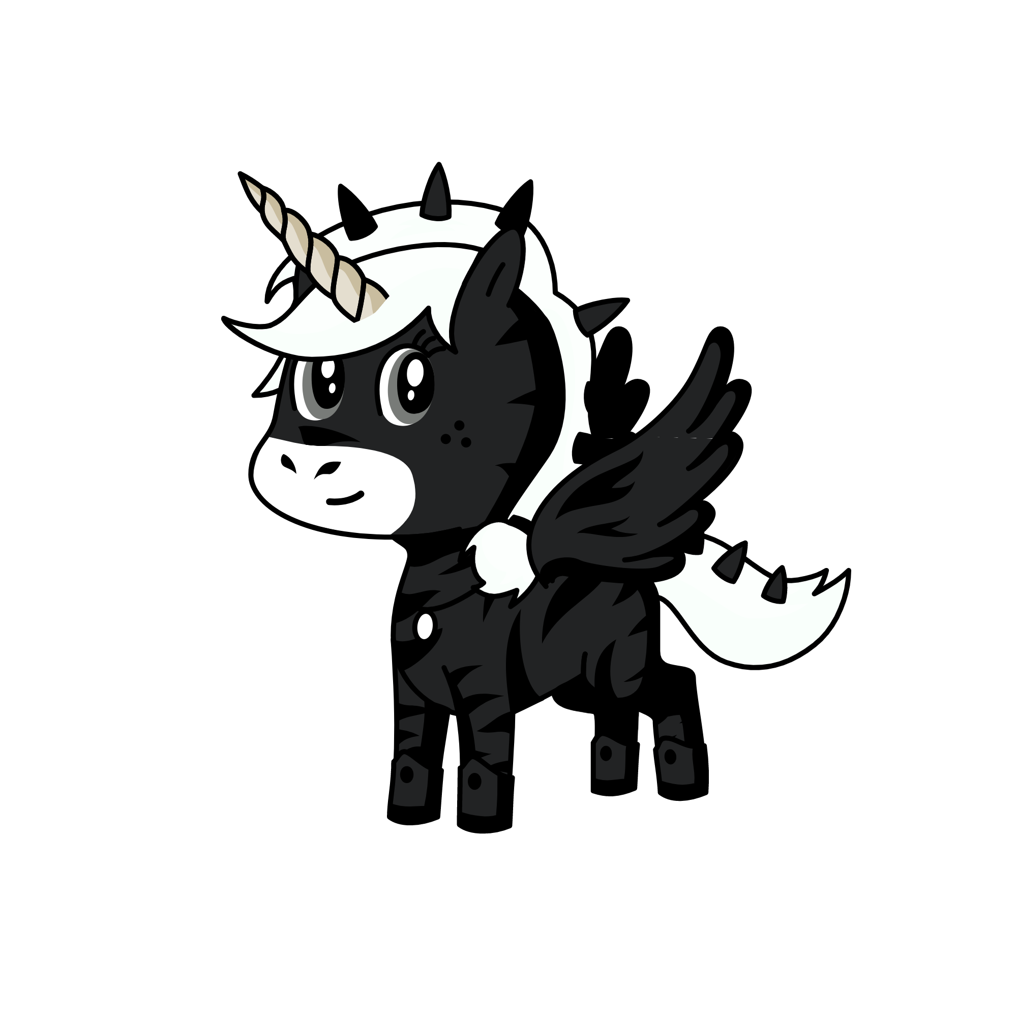 Midnight, the unicorn