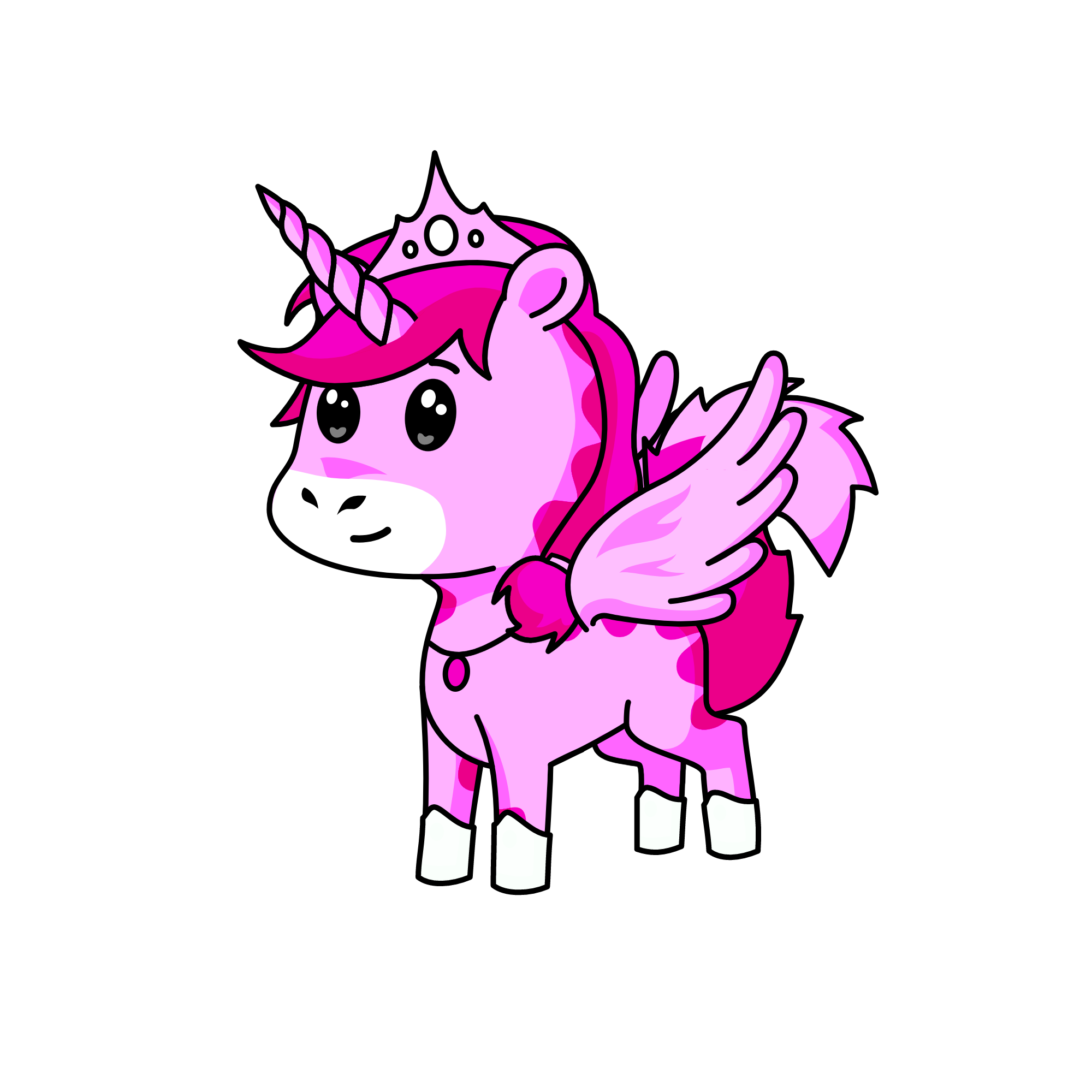 Coral, the unicorn