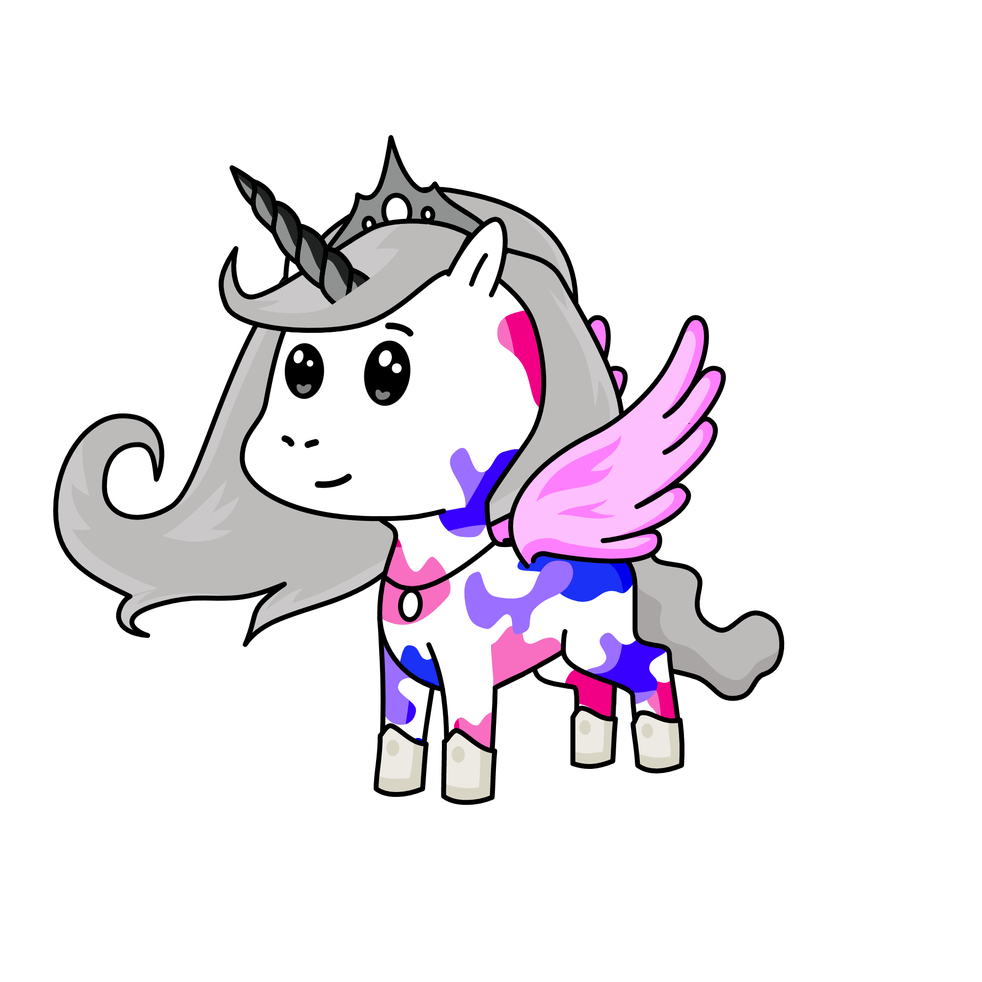Canvas, the unicorn