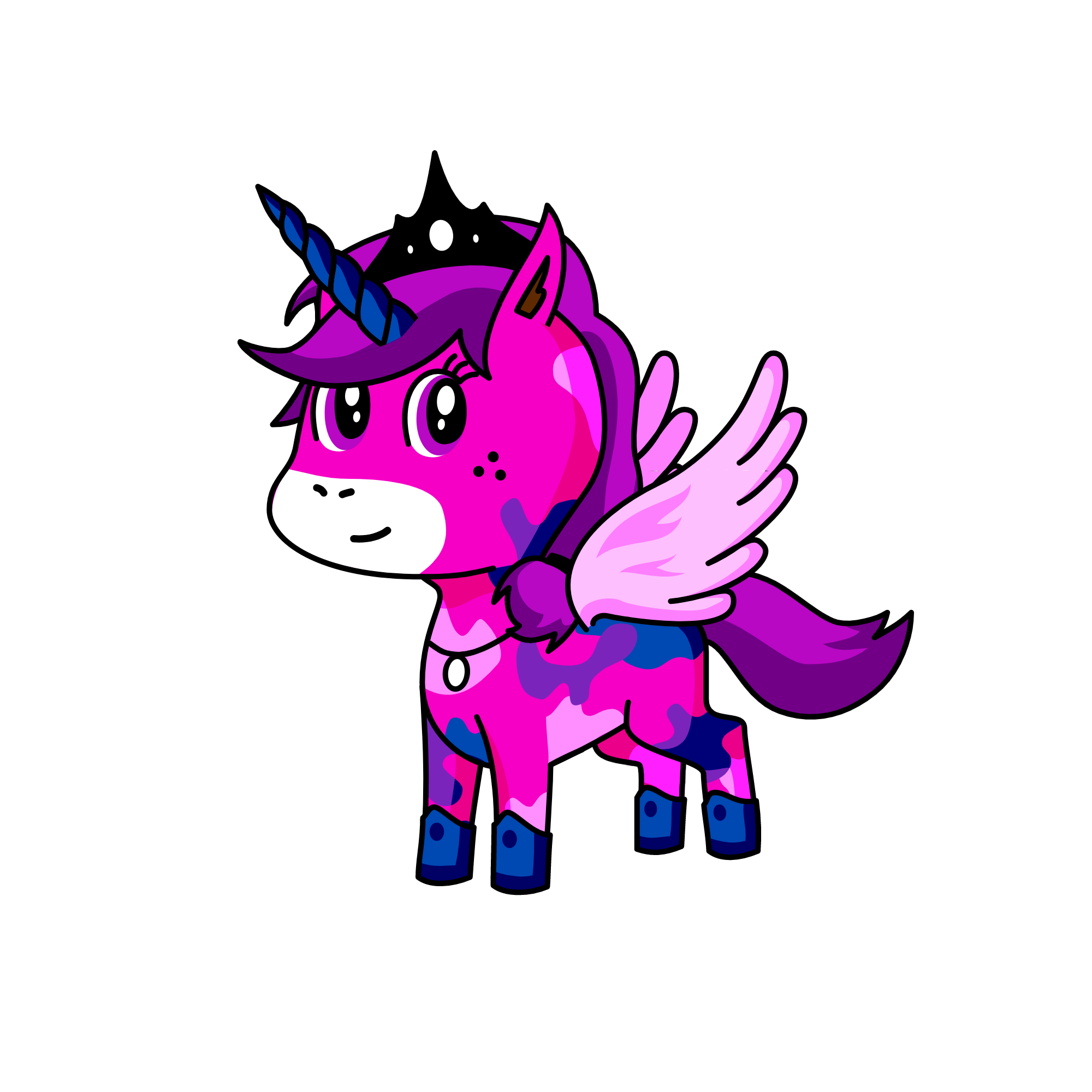 Pinkie, the unicorn