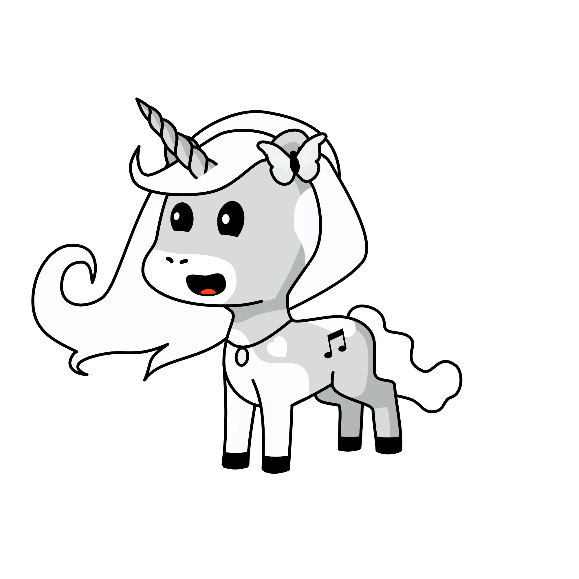 Pearl, the unicorn
