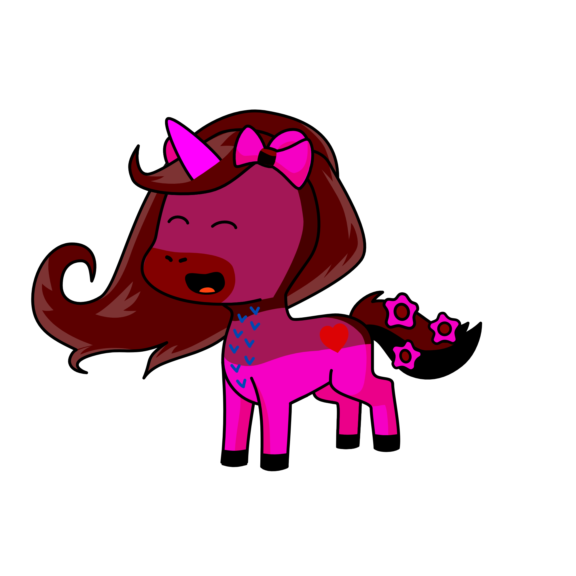 Coconut, the unicorn